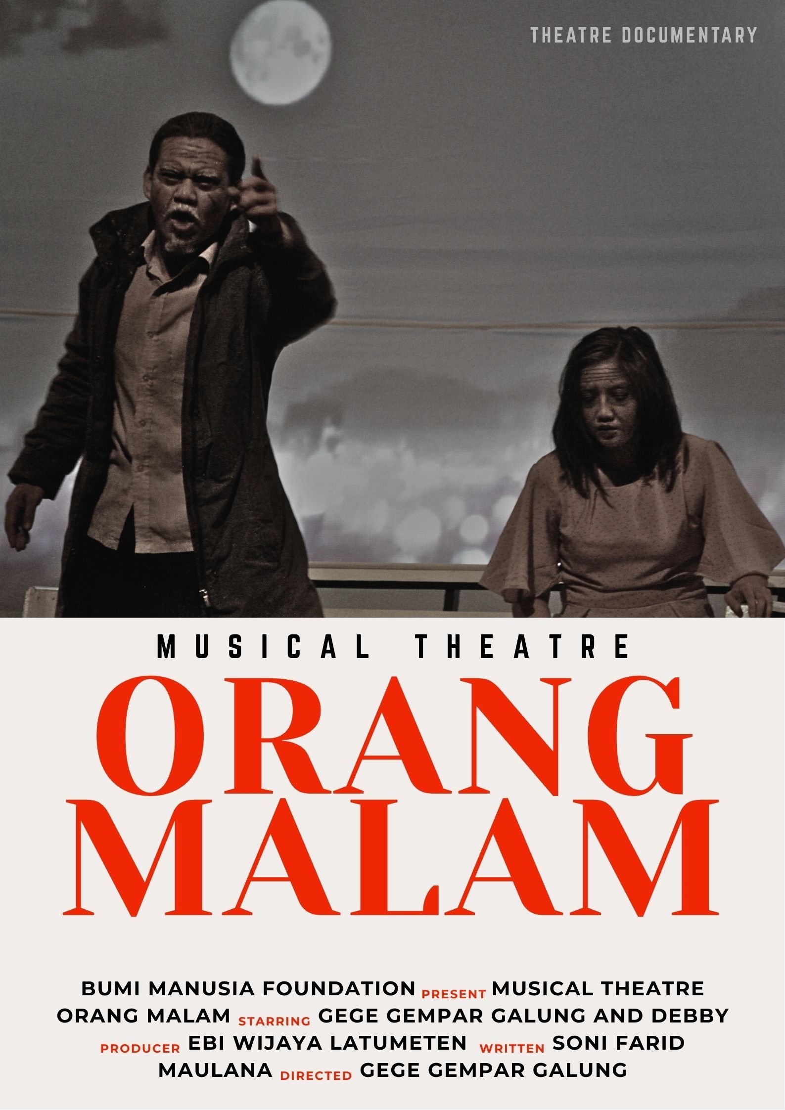 Poster de Orang Malam