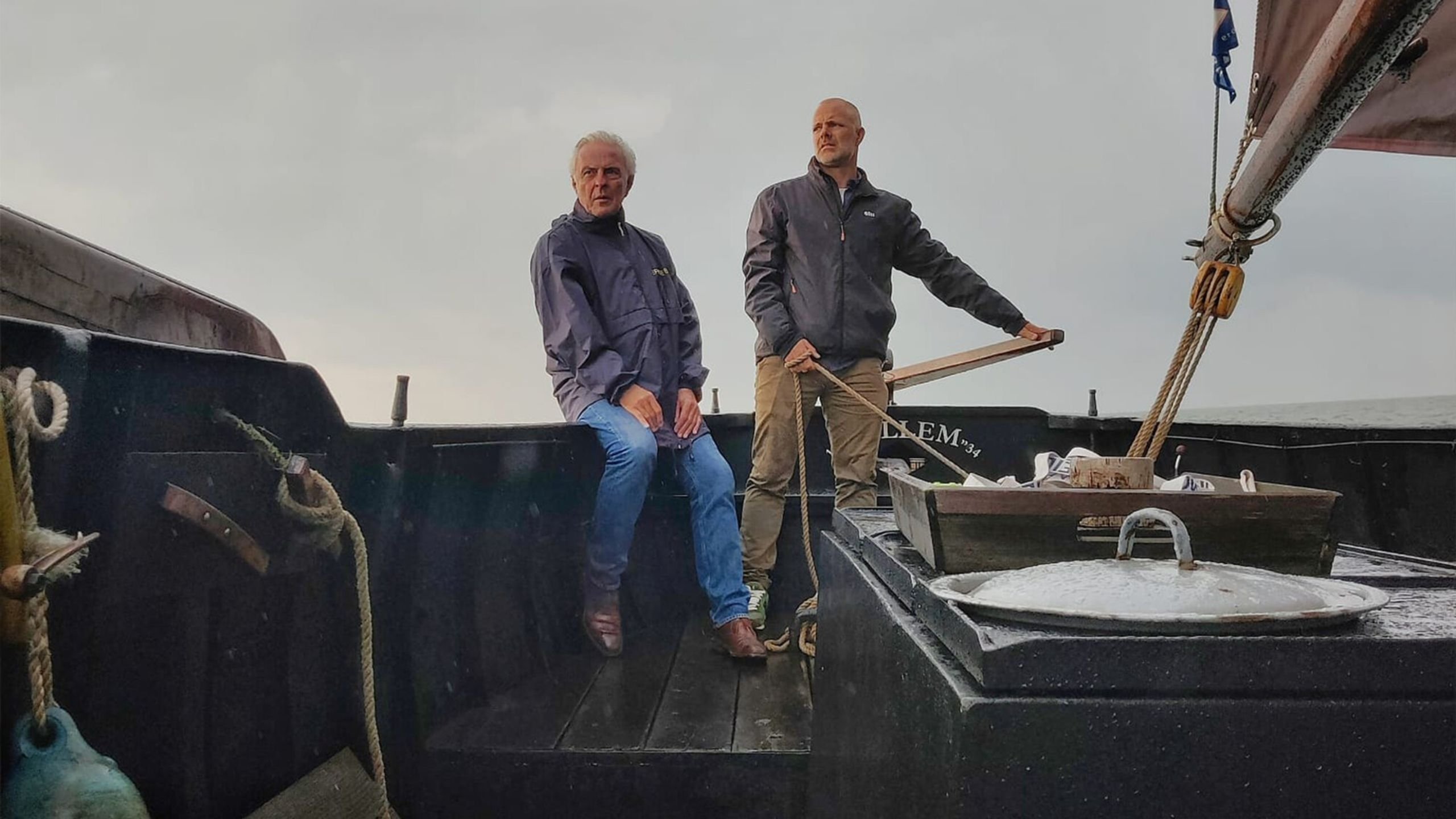 Eens ging de zee hier tekeer