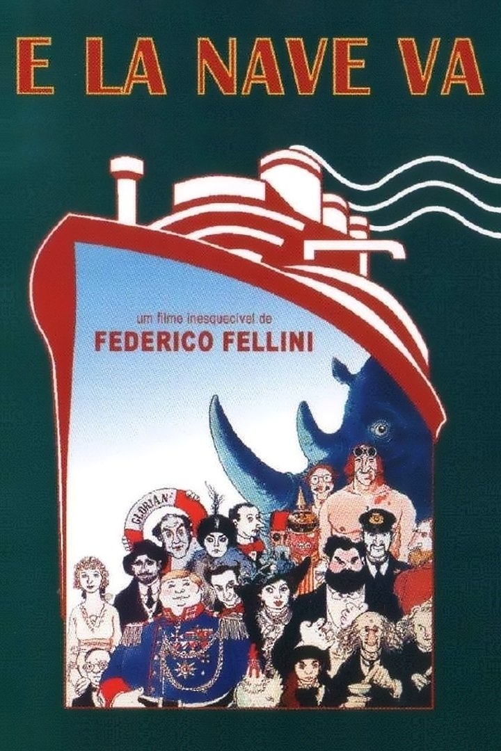 Poster de E la Nave Va