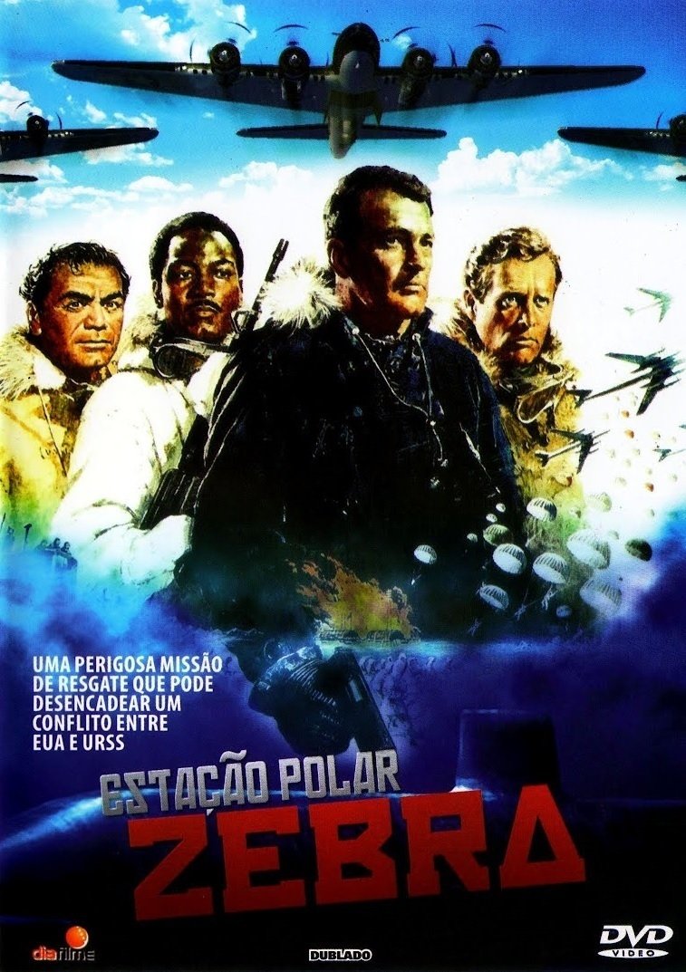 Poster de Estação Polar Zebra