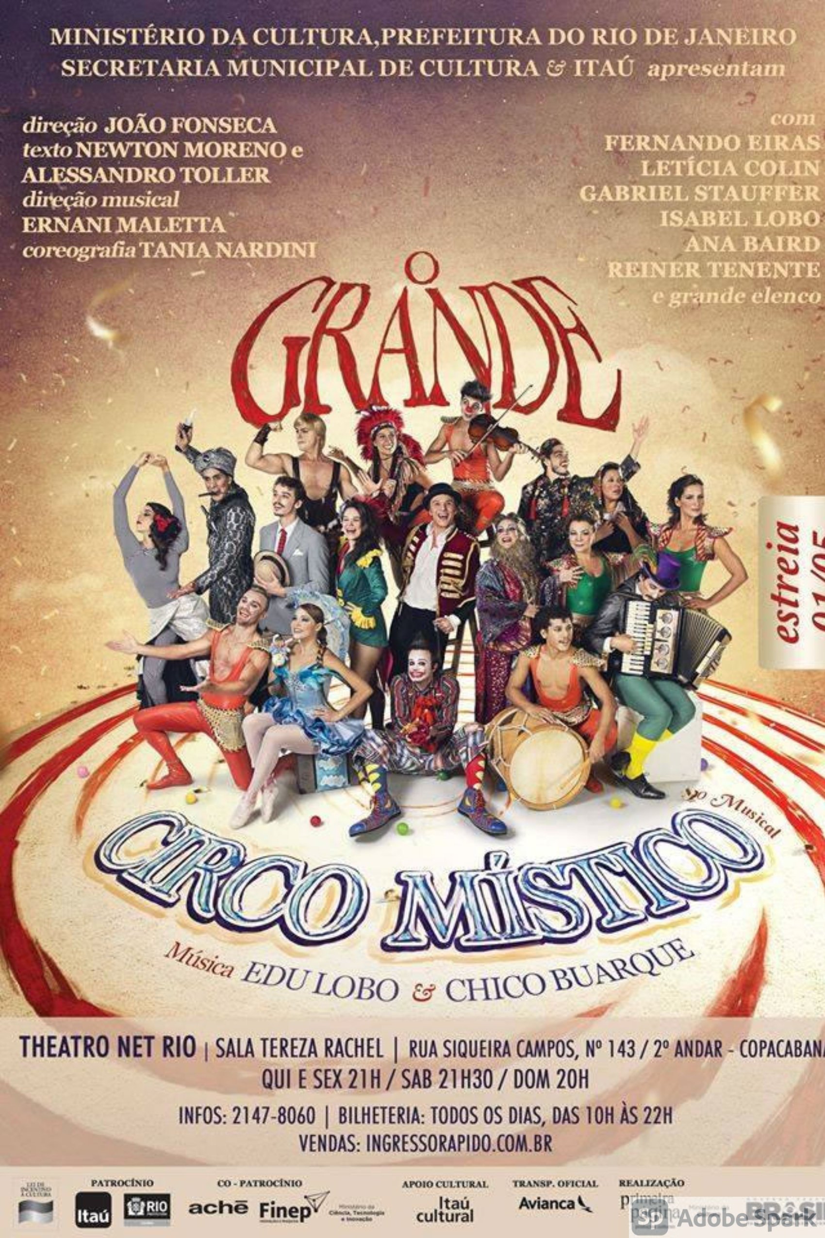 Poster de O Grande Circo Místico