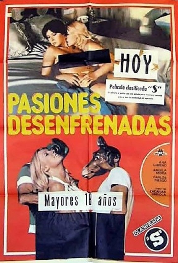Poster de Pasiones desenfrenadas