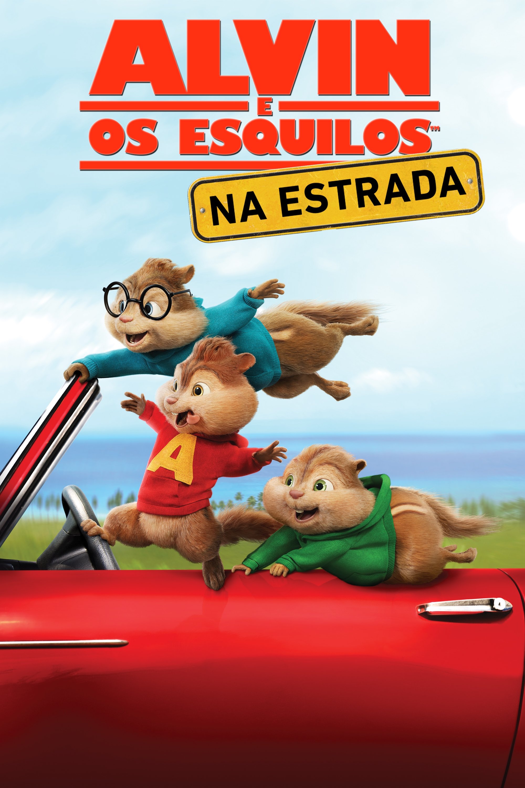 Poster de Alvin e os Esquilos: Na Estrada