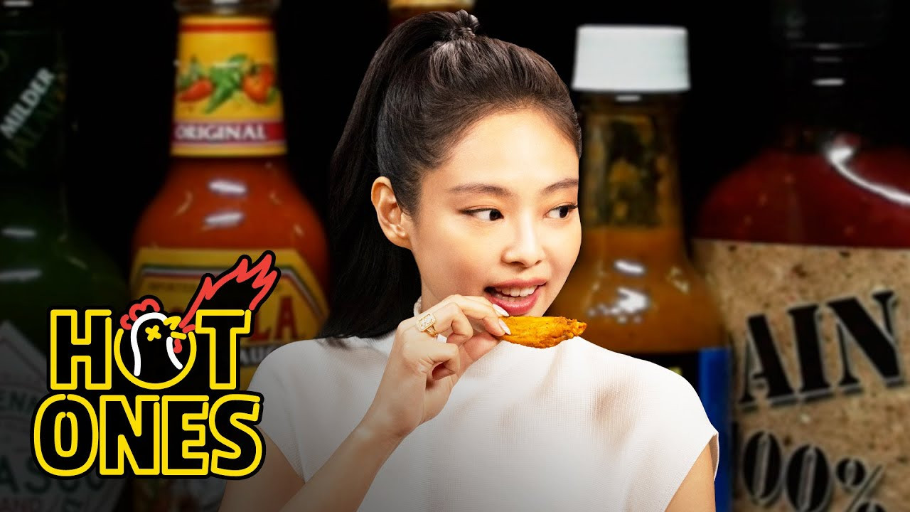 JENNIE Cries For Help While Eating Spicy Wings