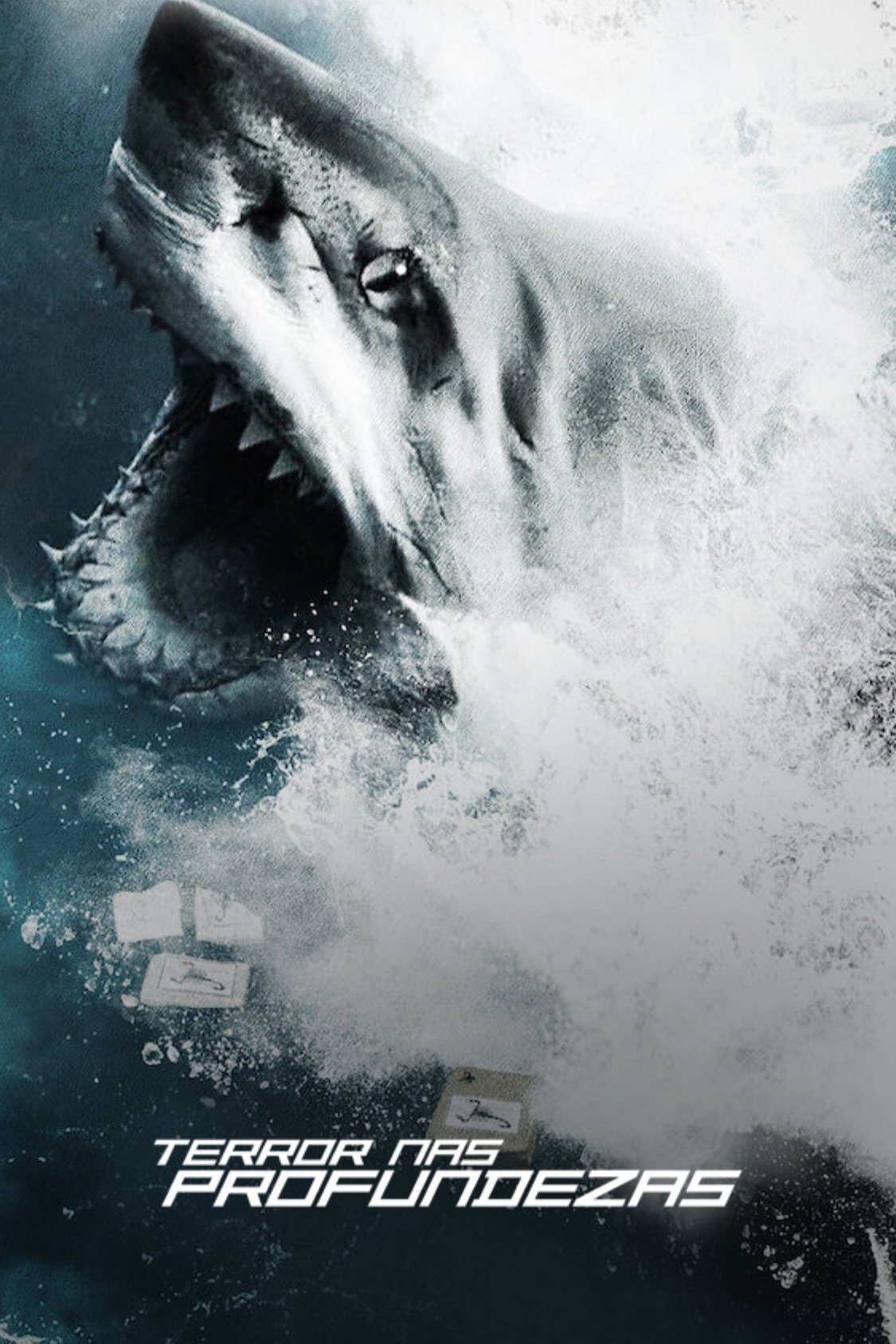 Poster de Terror nas Profundezas