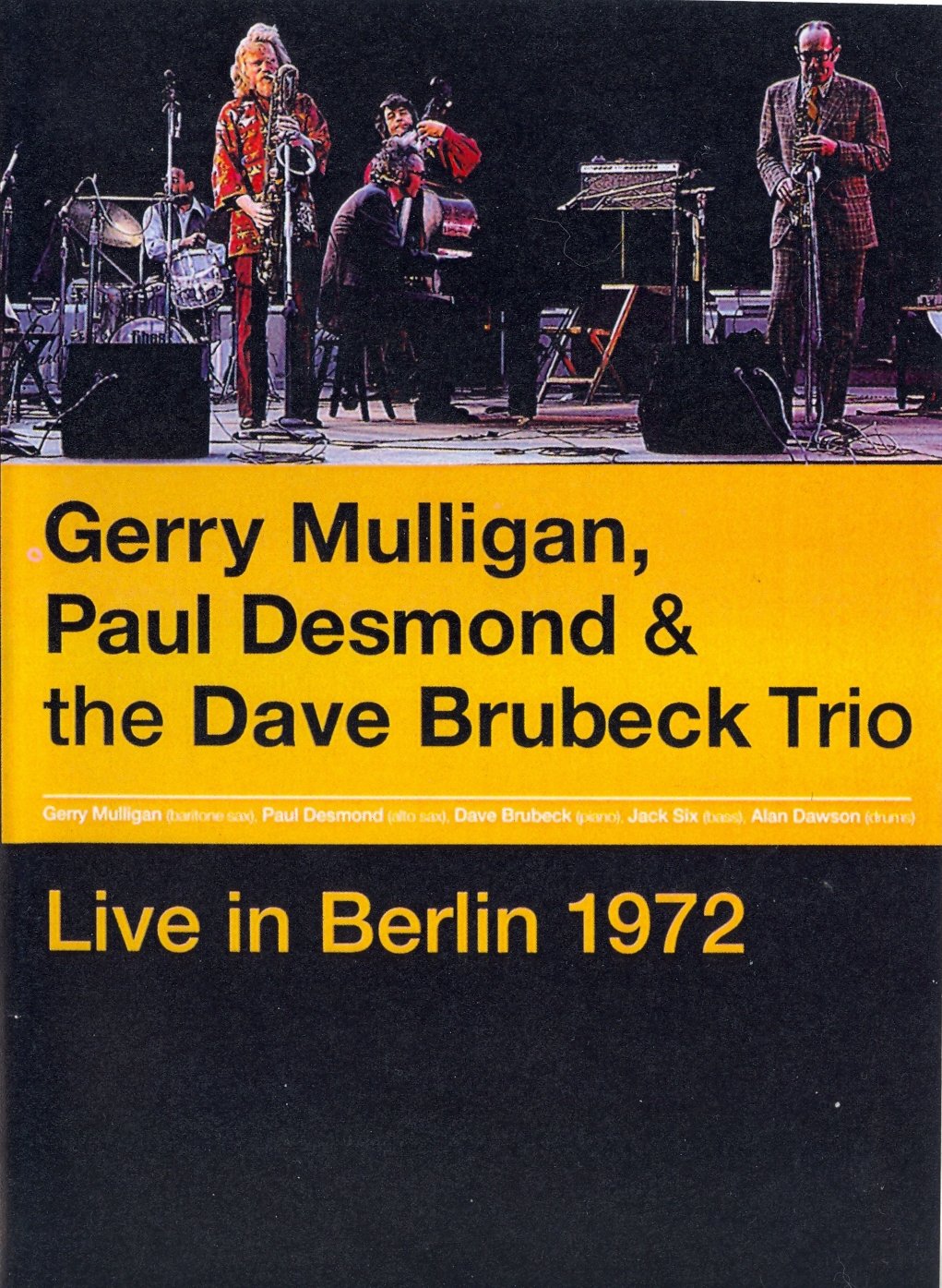 Poster de Gerry Mulligan, Paul Desmond & The Dave Brubeck Trio: Live in Berlin