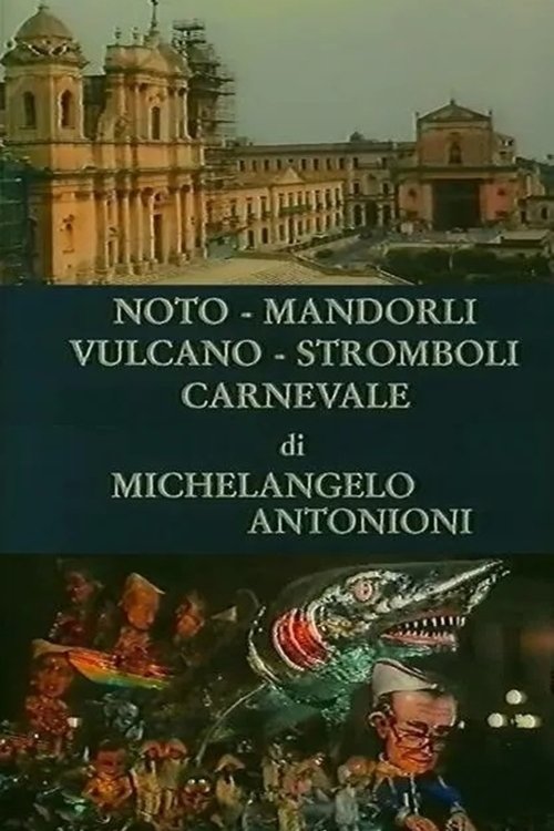 Poster de Noto, Mandorli, Vulcano, Stromboli, Carnevale