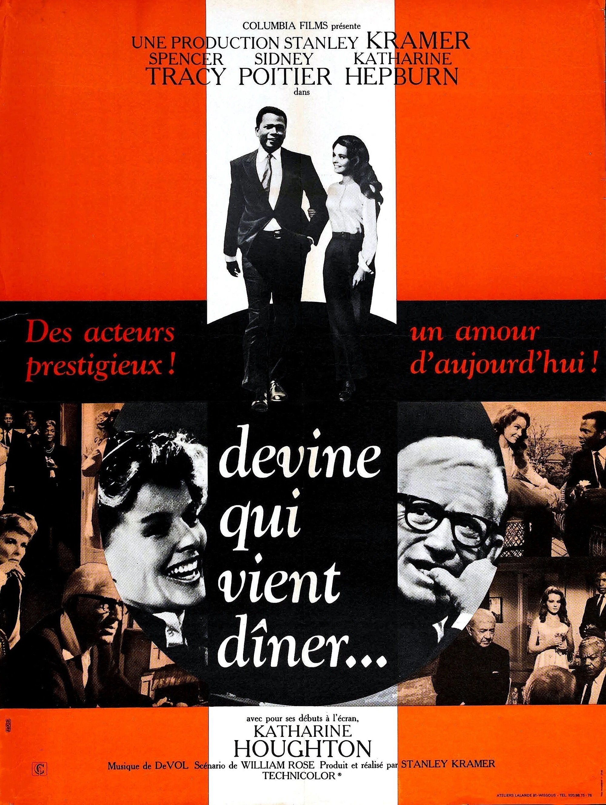 Affiche du film Guess Who's Coming to Dinner