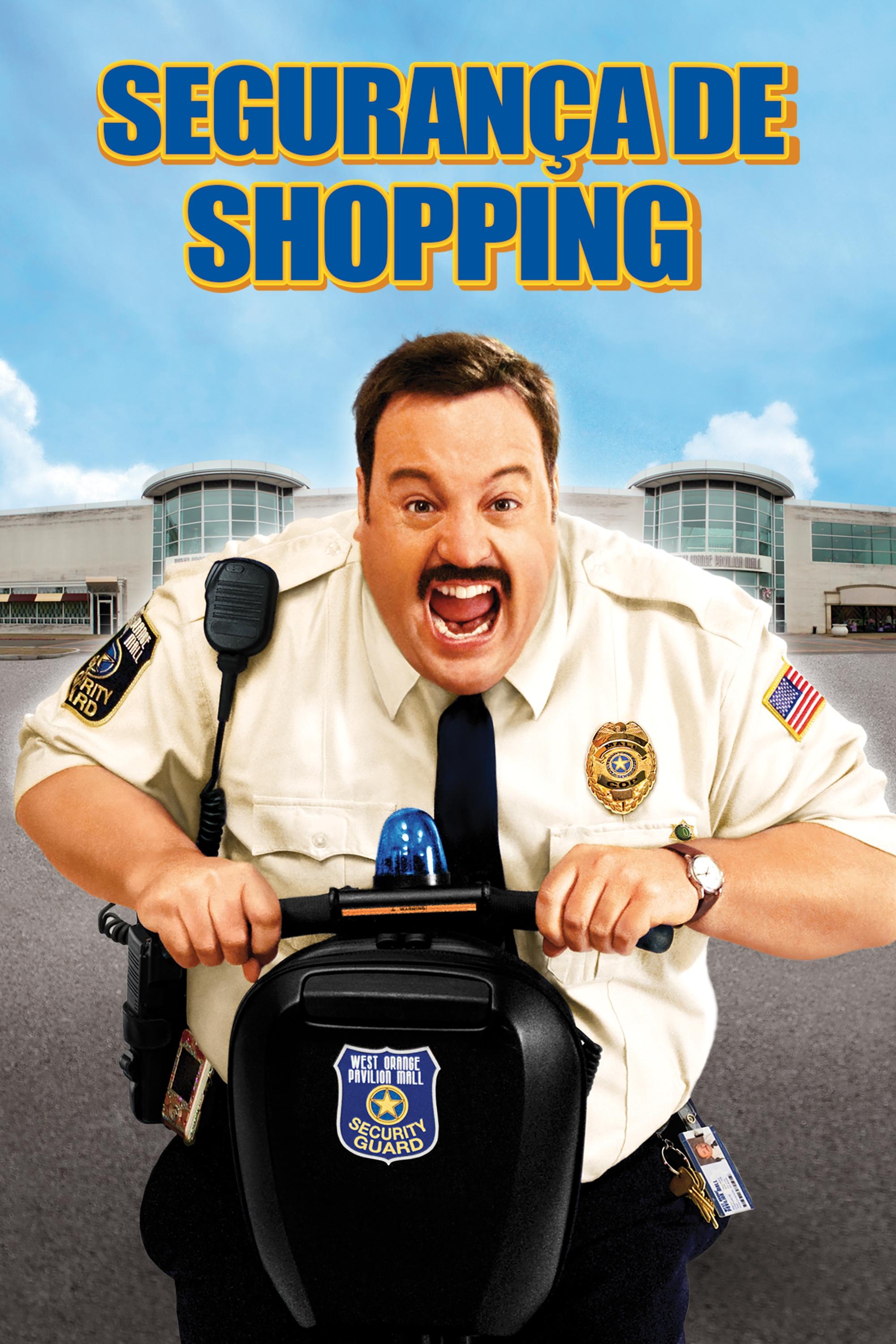 Poster de Segurança de Shopping