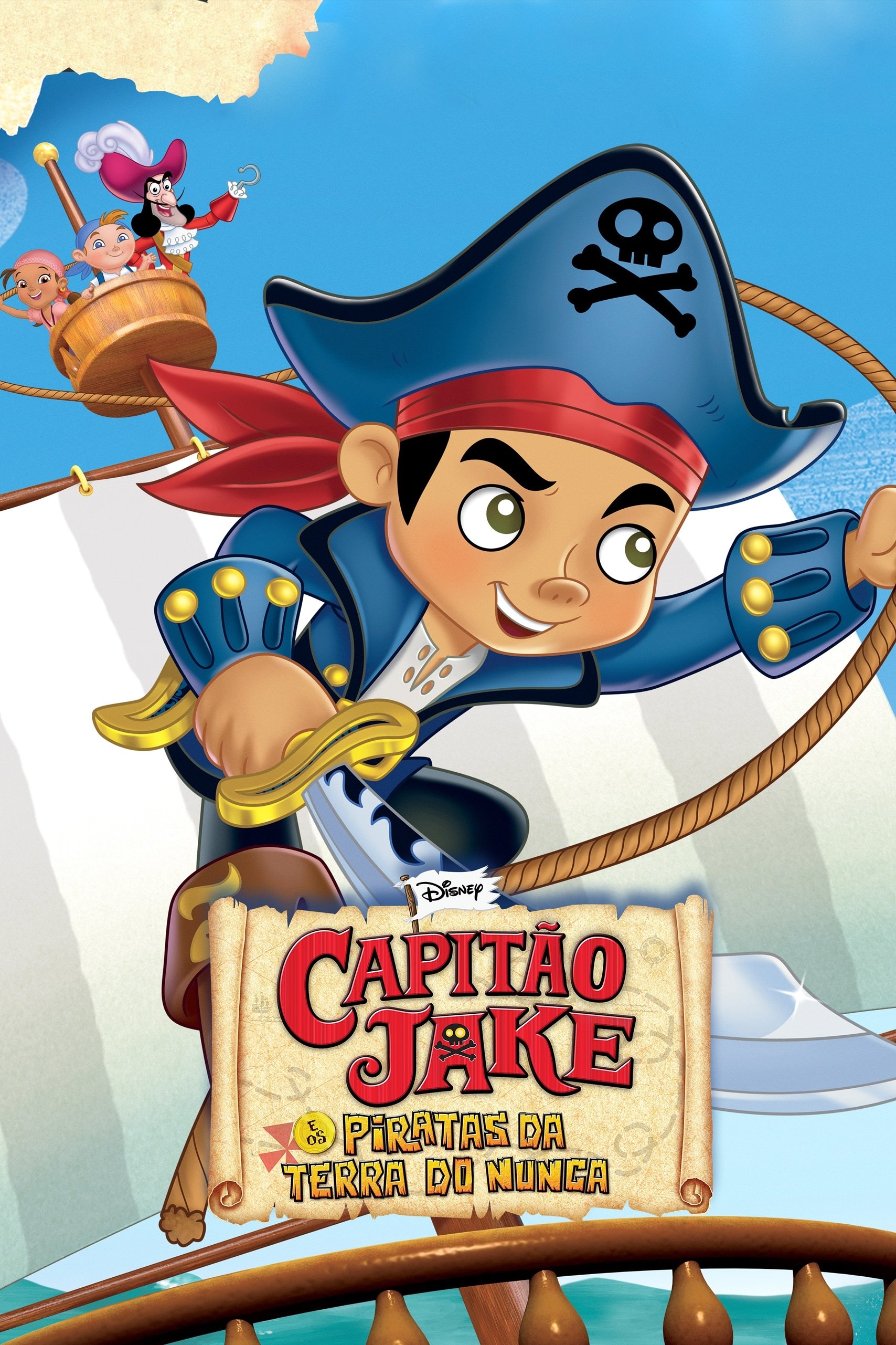 Poster de Capitão Jake e os Piratas da Terra do Nunca