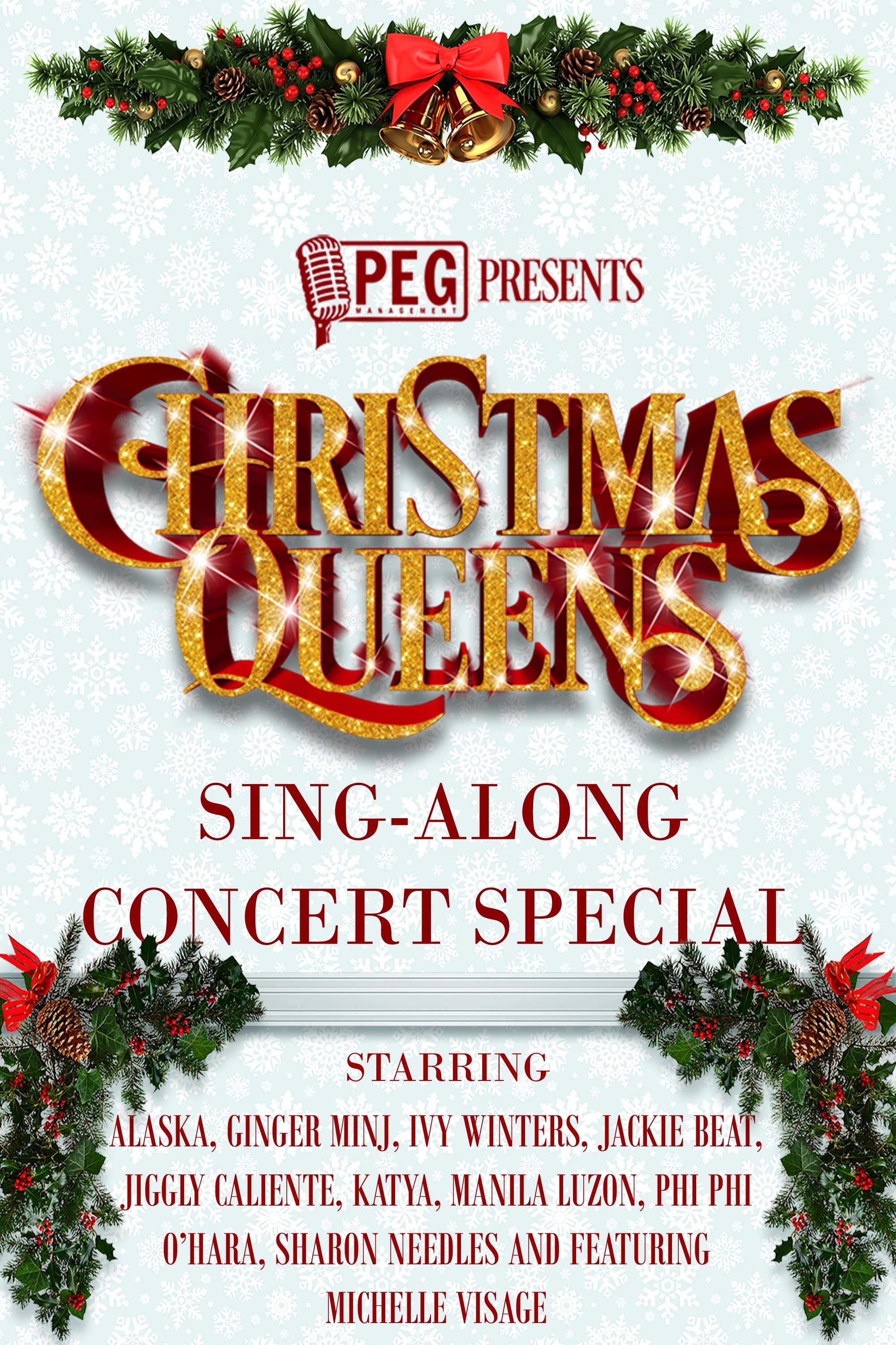 Poster de Christmas Queens Sing-Along Concert Special
