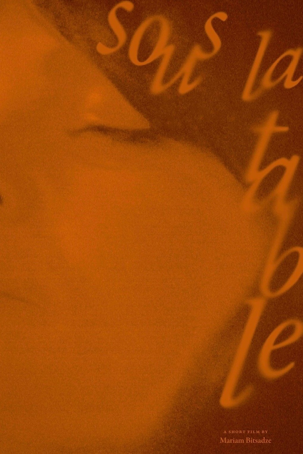 Under the table