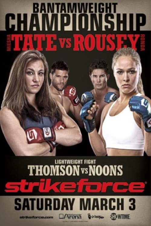 Affiche du film Strikeforce: Tate vs. Rousey