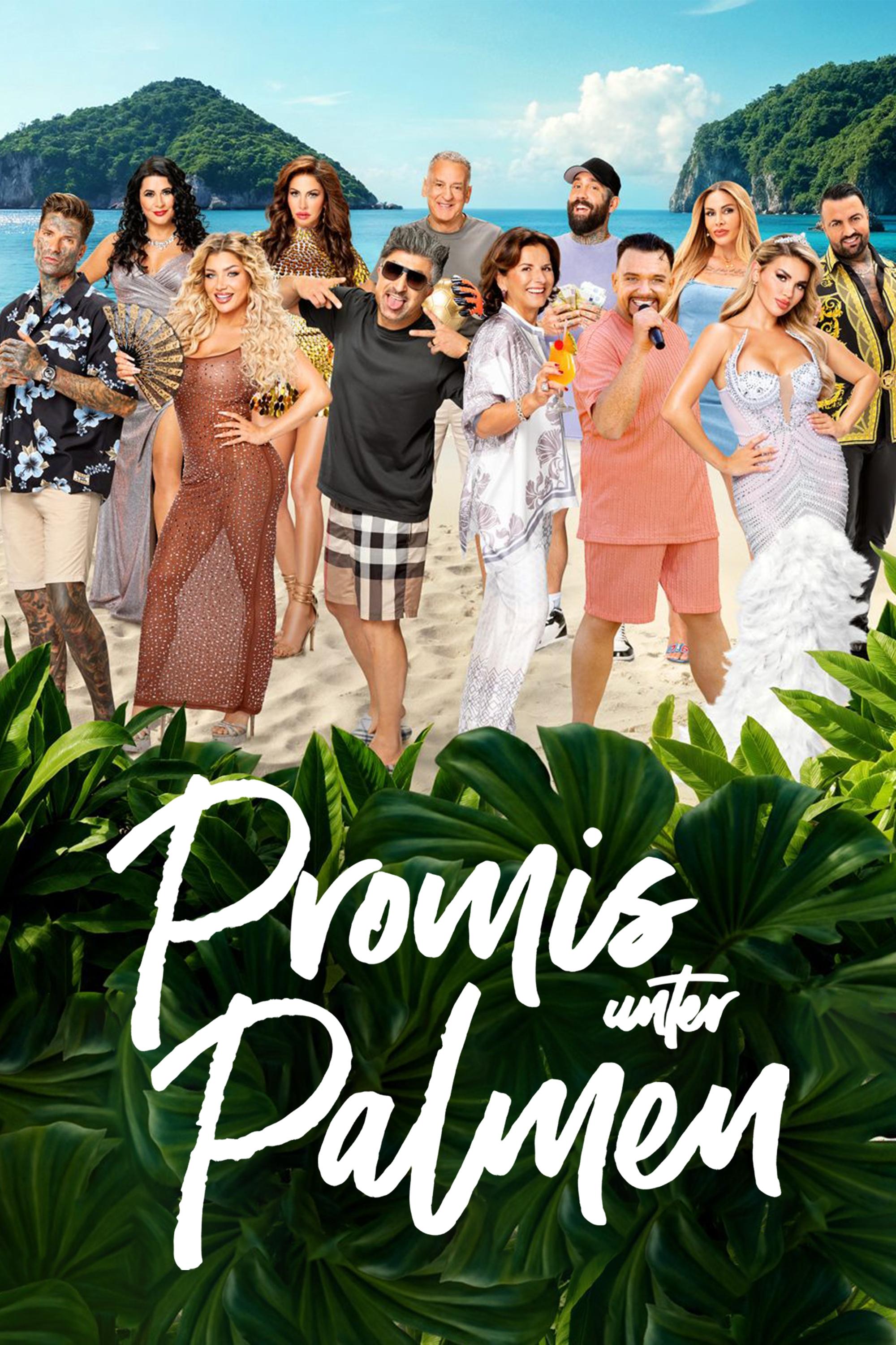 Poster de Promis unter Palmen