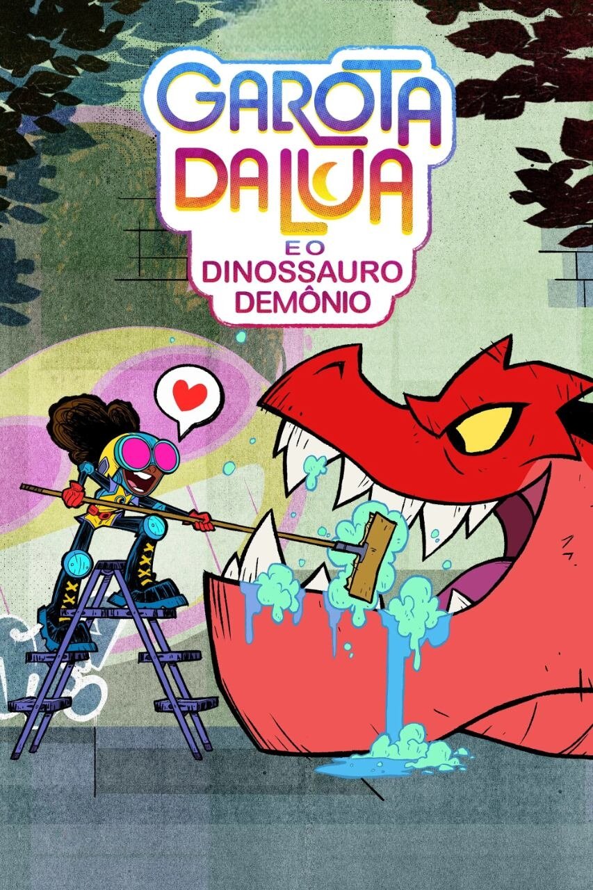 Poster de Garota da Lua e o Dinossauro Demônio