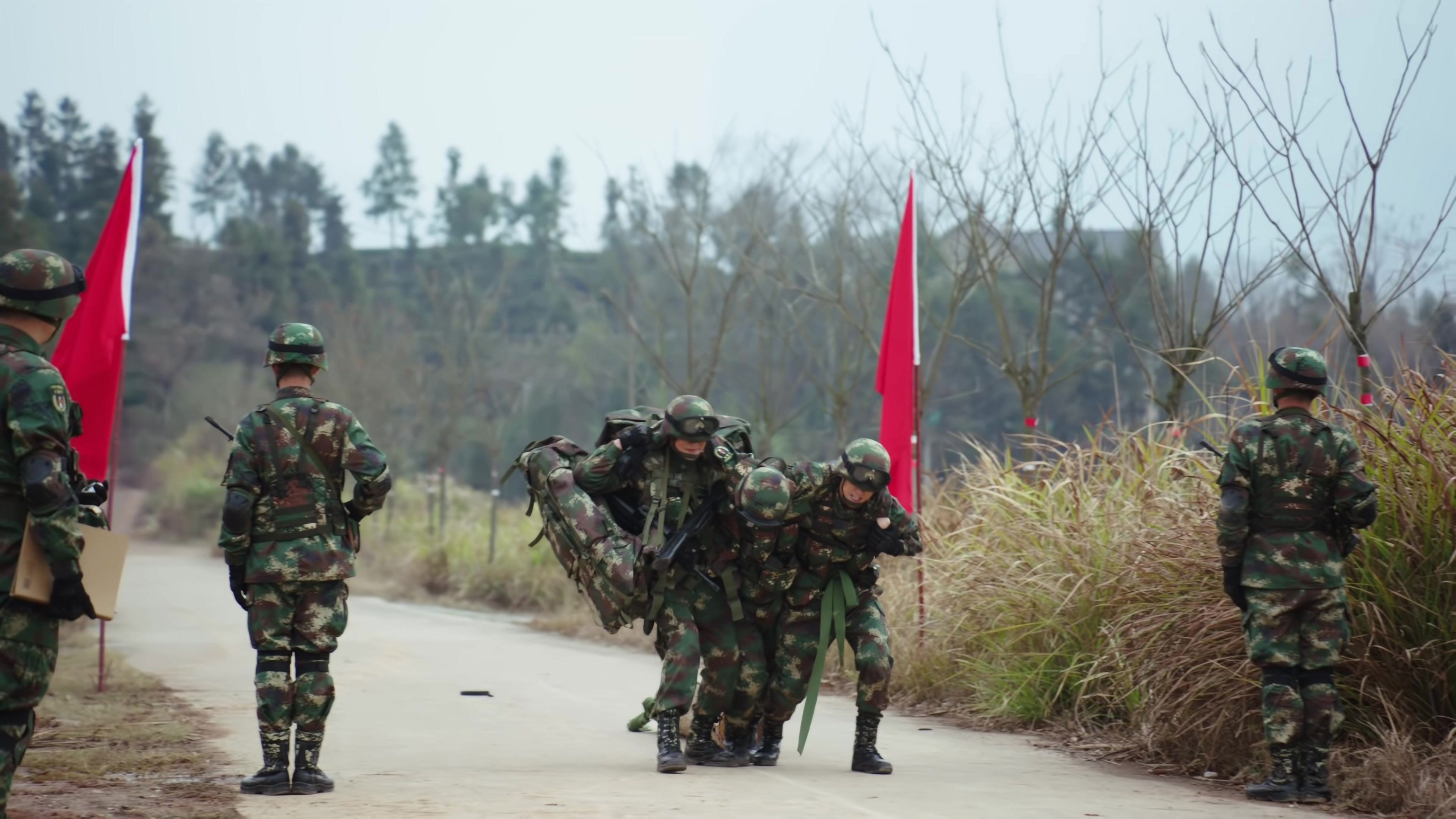 Xia Zhuo and others persevere to the finish line
