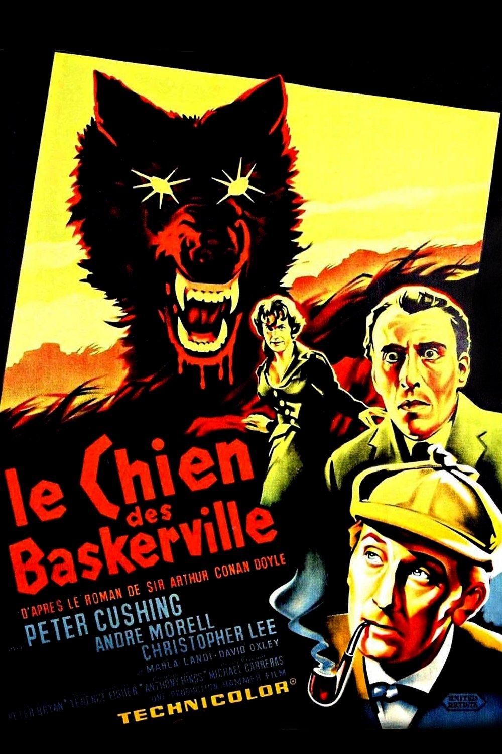 Affiche du film Le Chien des Baskerville