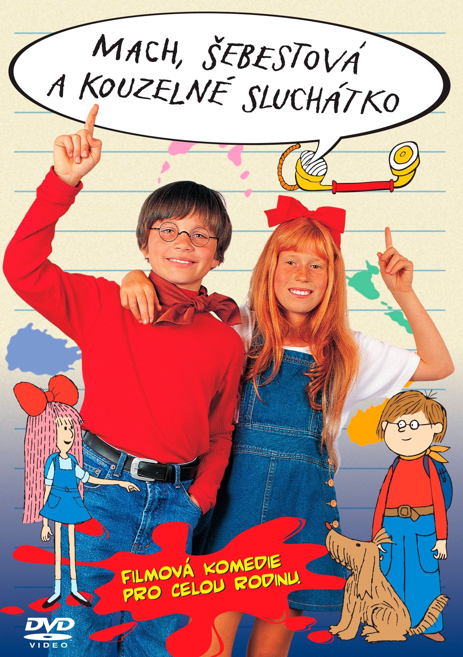 Poster de Mach, Šebestová a kouzelné sluchátko