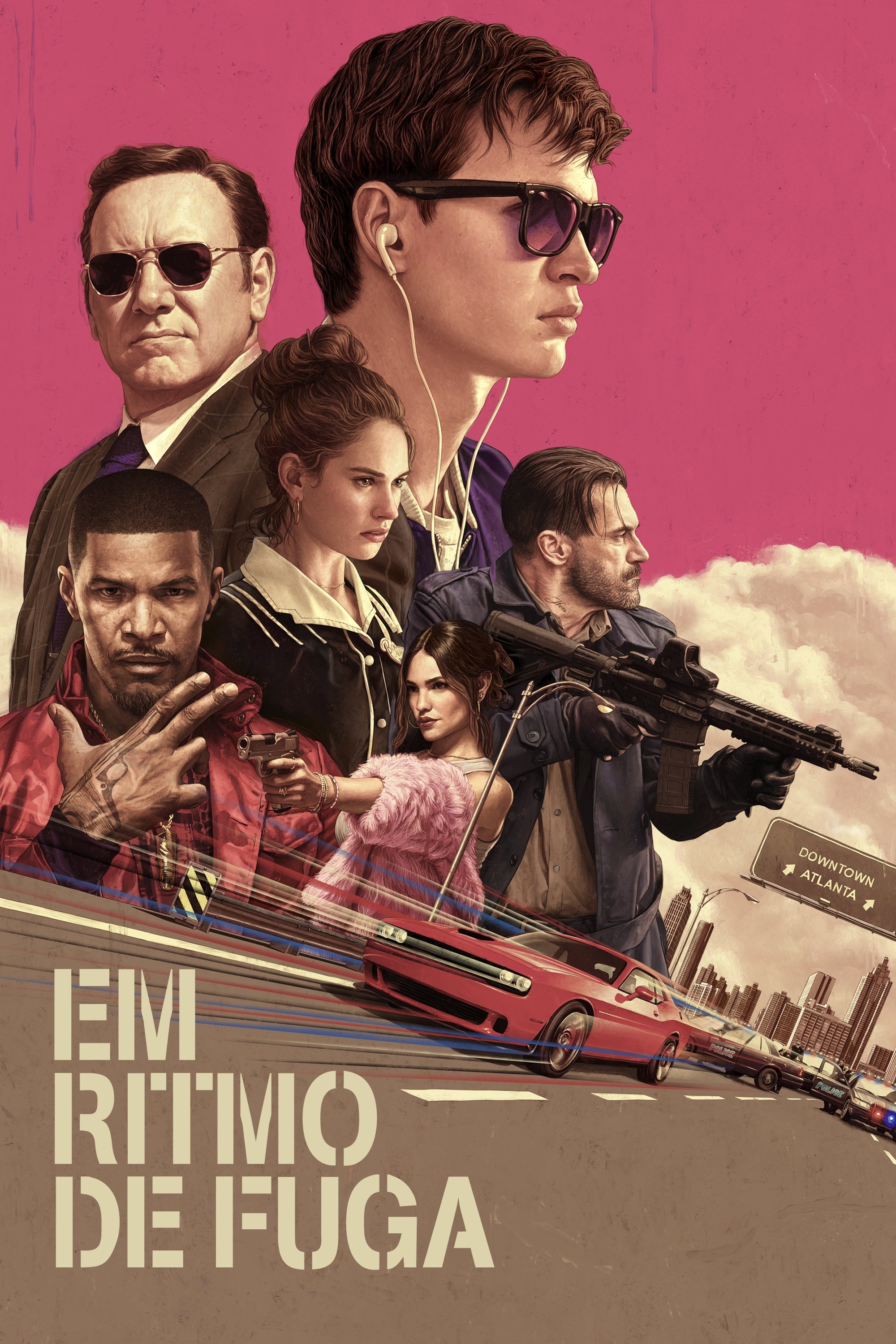 Poster de Em Ritmo de Fuga
