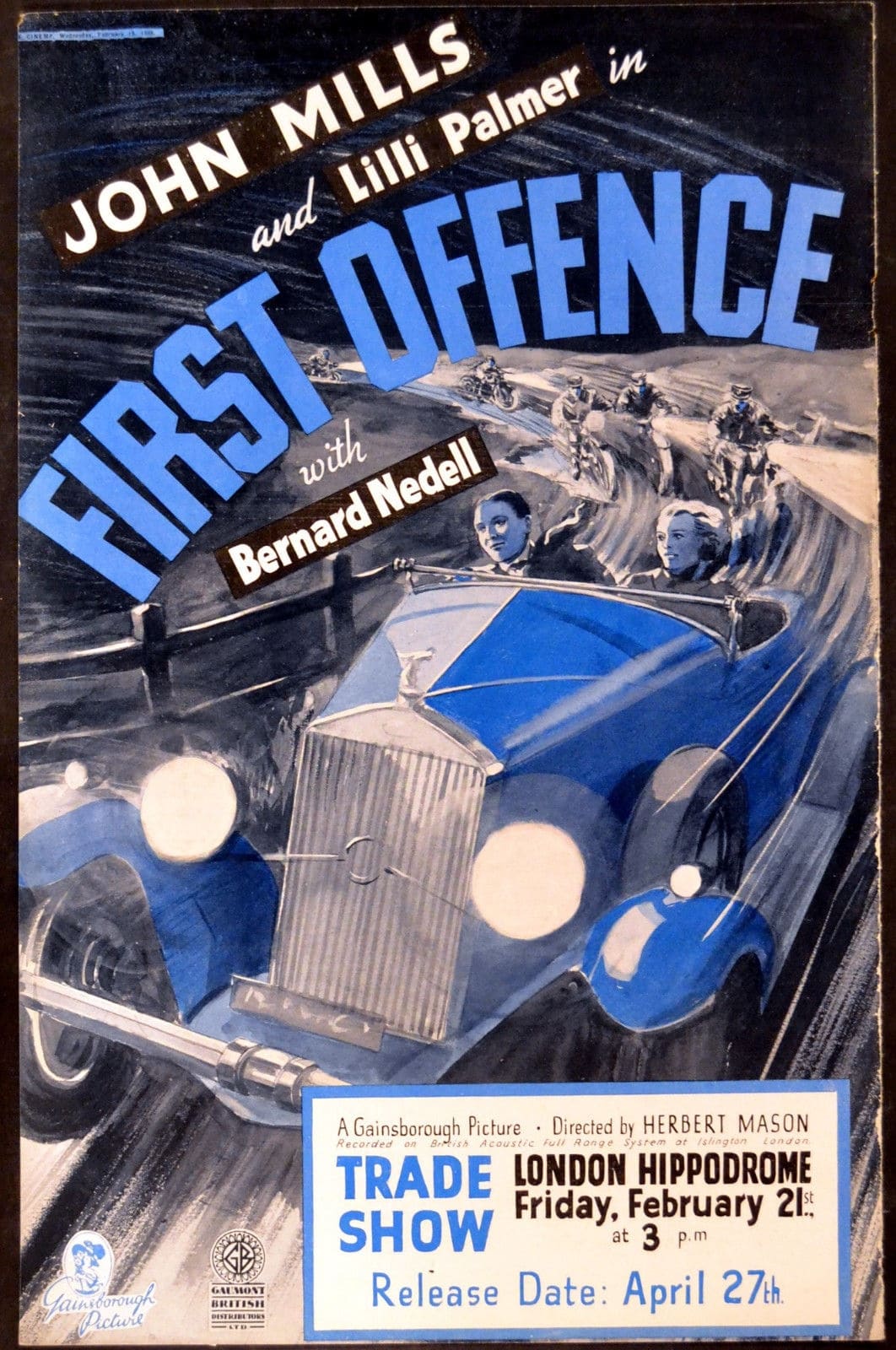 Poster de First Offence