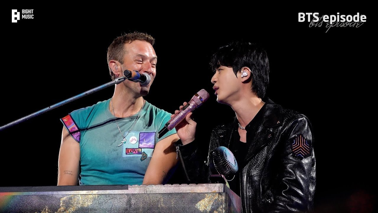 진 (Jin) Coldplay Concert Guest Appearance Shoot Sketch