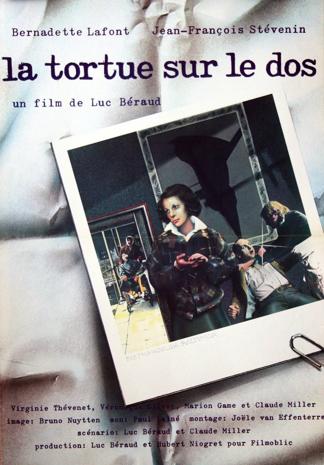 Affiche du film La Tortue sur le dos