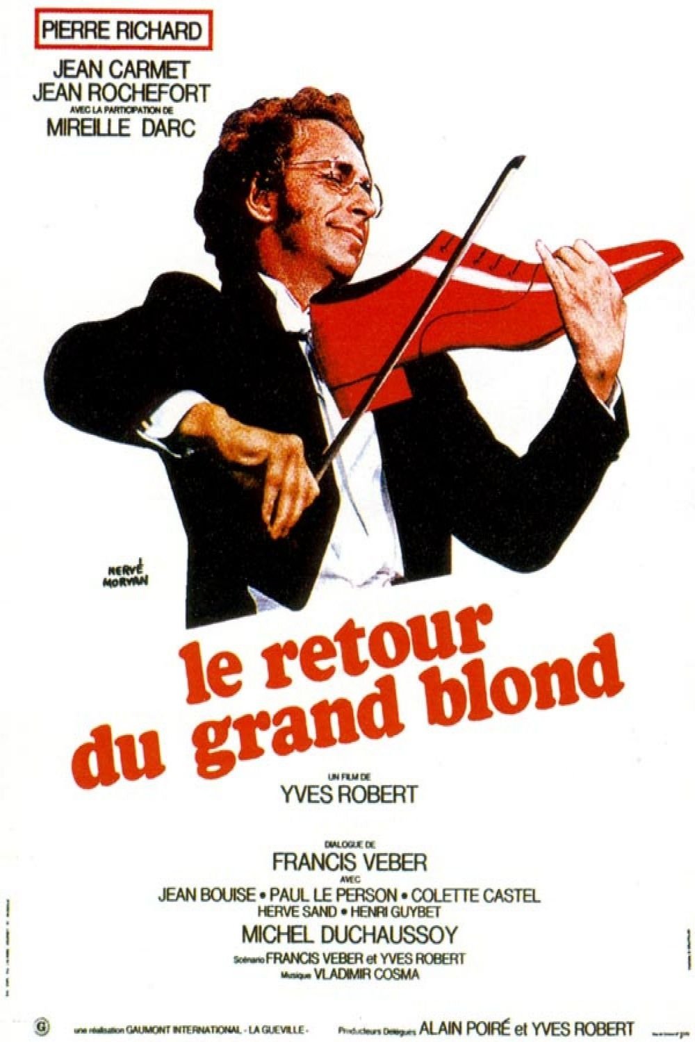 Affiche du film Le Retour du Grand Blond