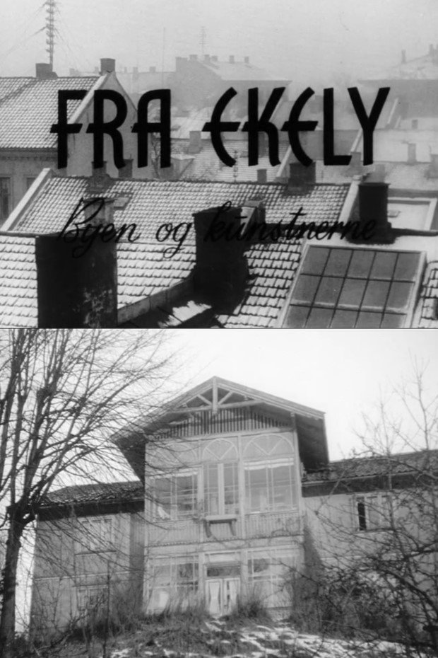 Poster de Oslofilm: Fra Ekely. Byen og kunstnerne