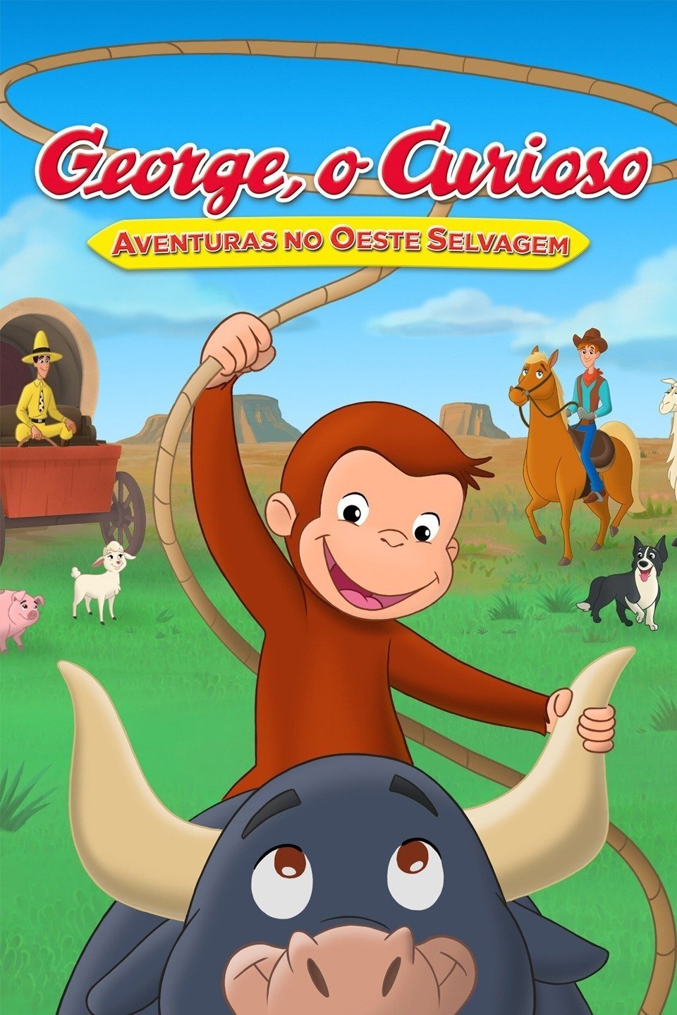 Poster de George, o Curioso: Aventuras no Oeste Selvagem