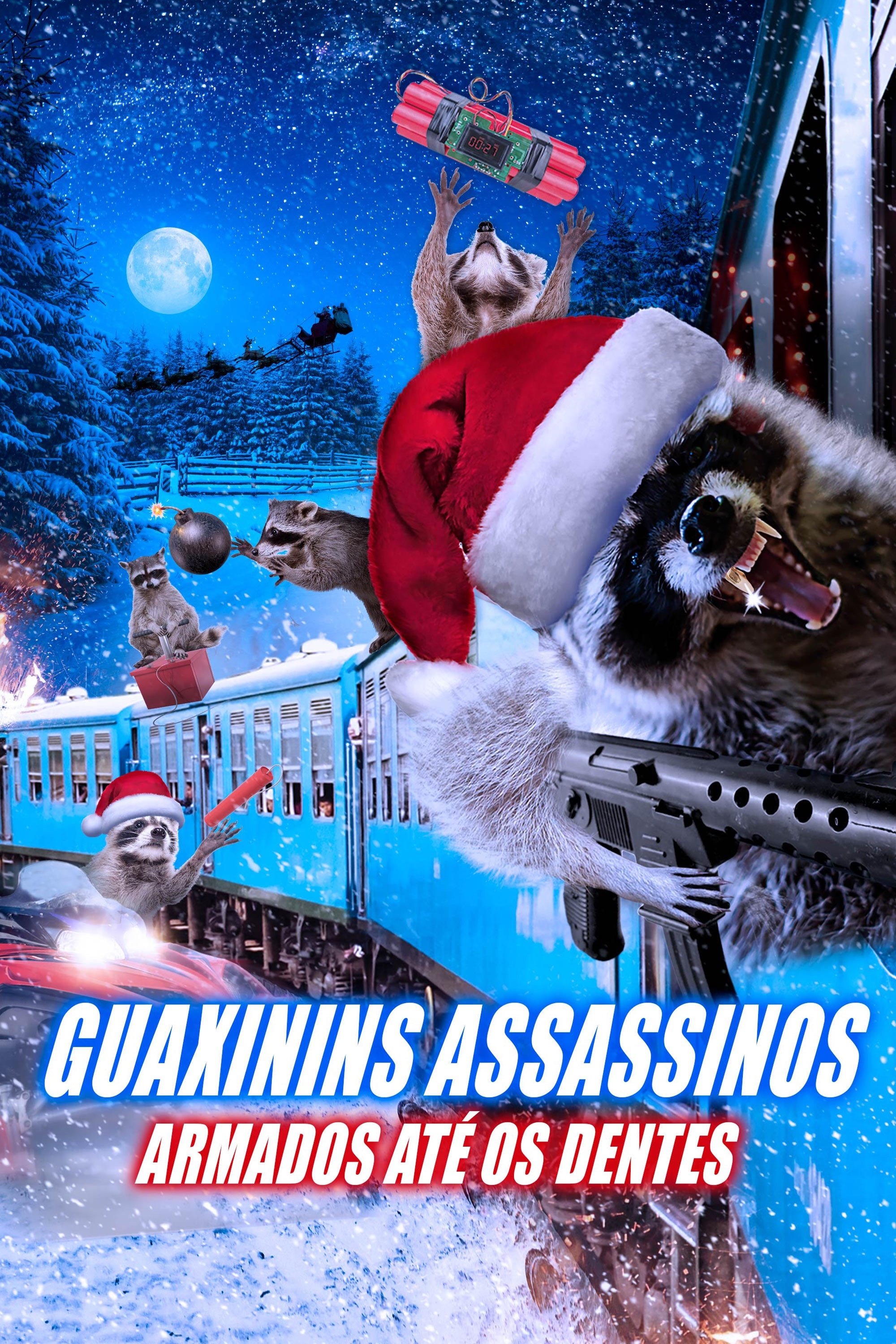 Poster de Guaxinins Assassinos: Armados Até os Dentes