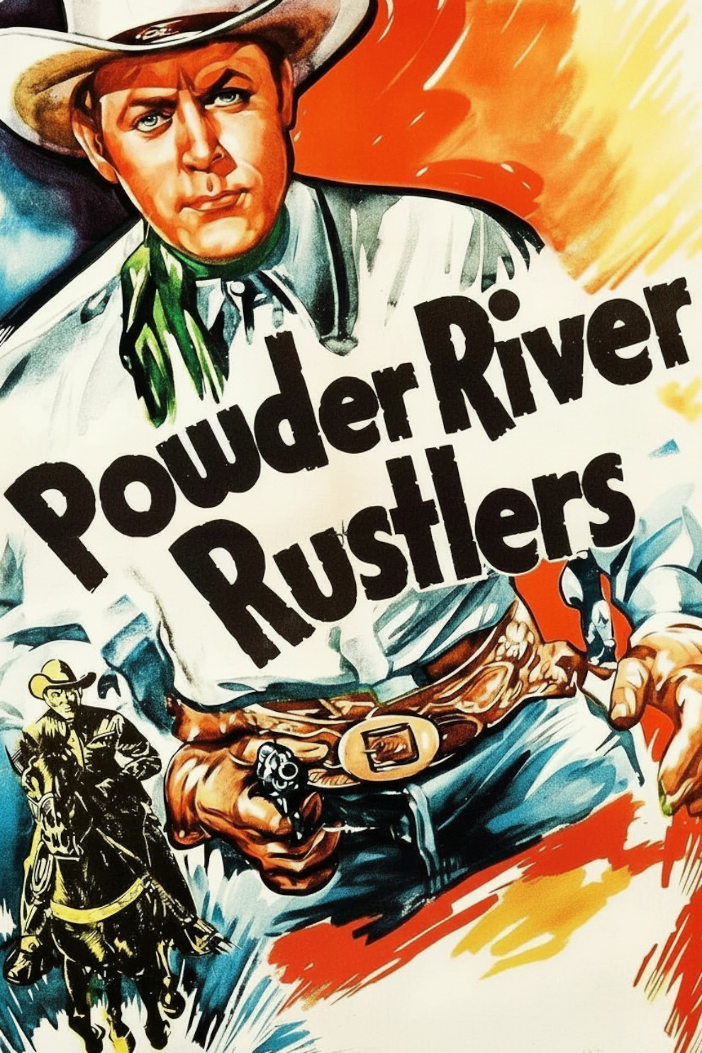 Poster de Powder River Rustlers