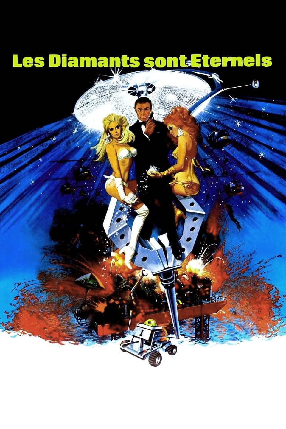 Affiche du film Diamonds Are Forever