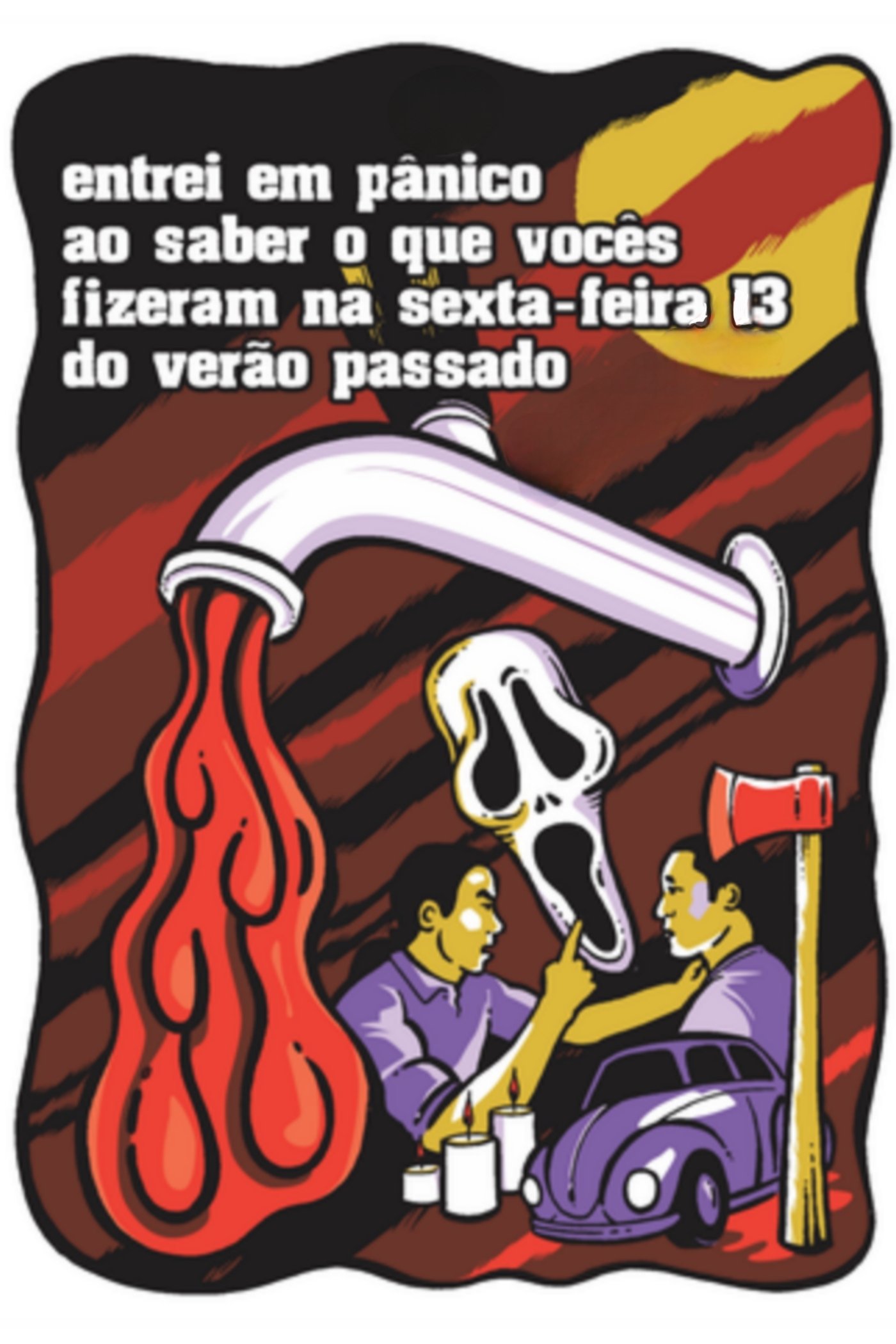 Poster de Entrei em Pânico ao Saber o Que Vocês Fizeram na Sexta-feira 13 do Verão Passado