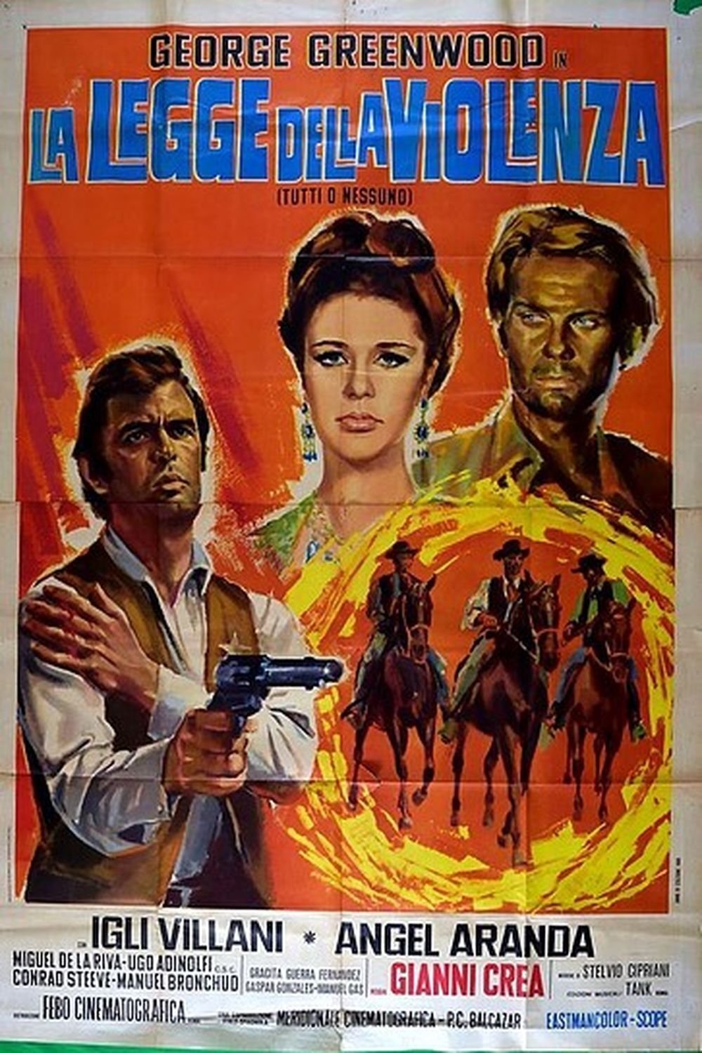 Poster de Legge della violenza - Tutti o nessuno