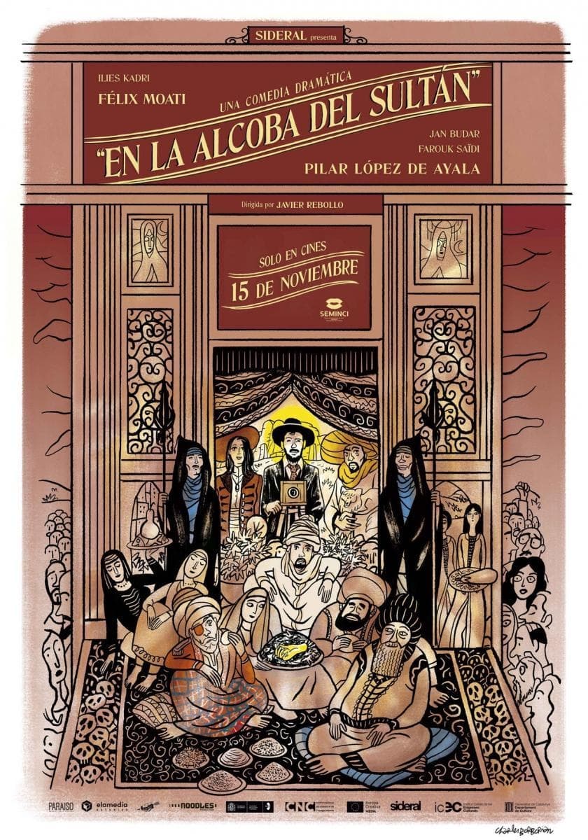 Poster de En la alcoba del sultán