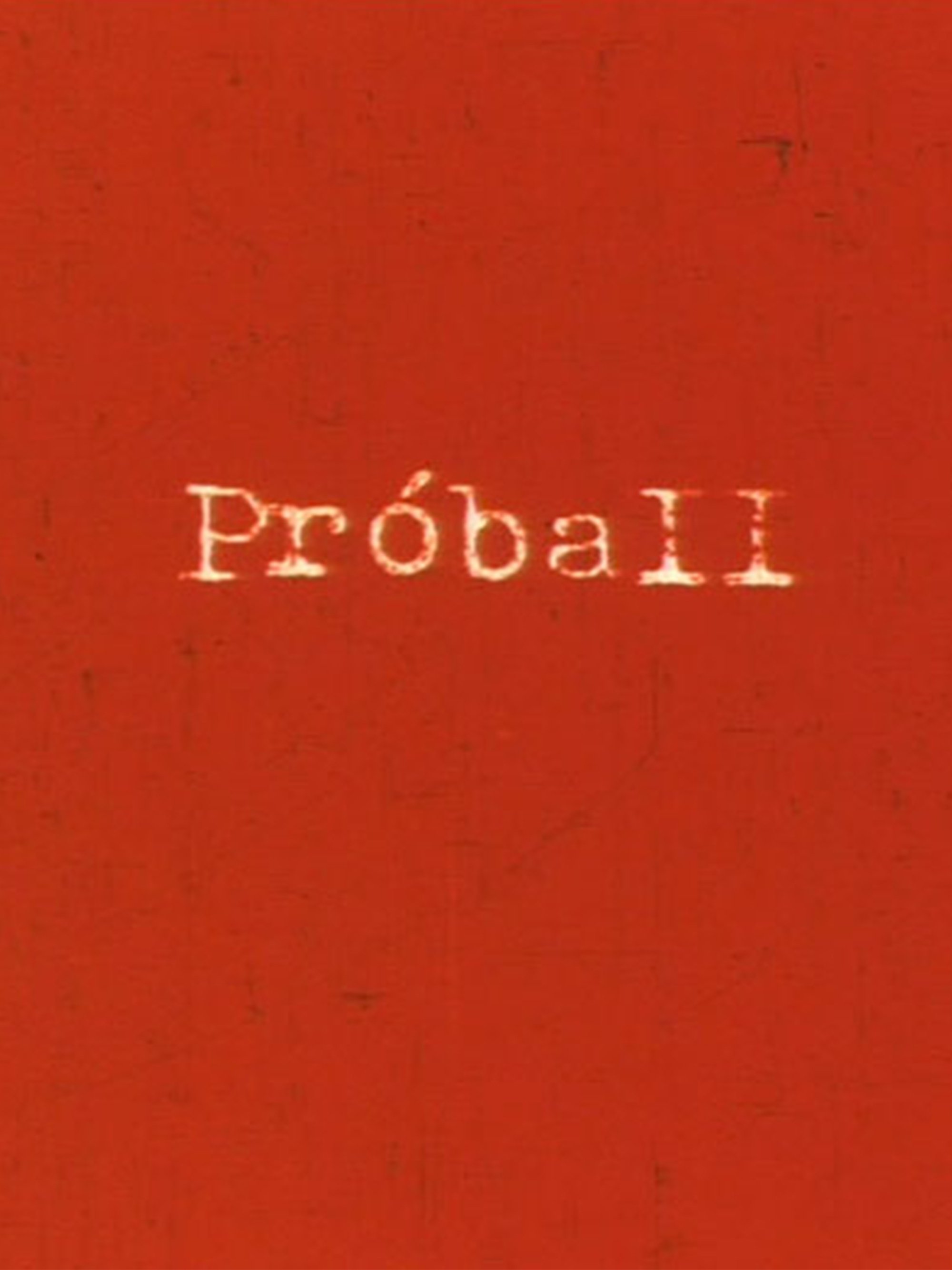 Poster de Próba (Test II)