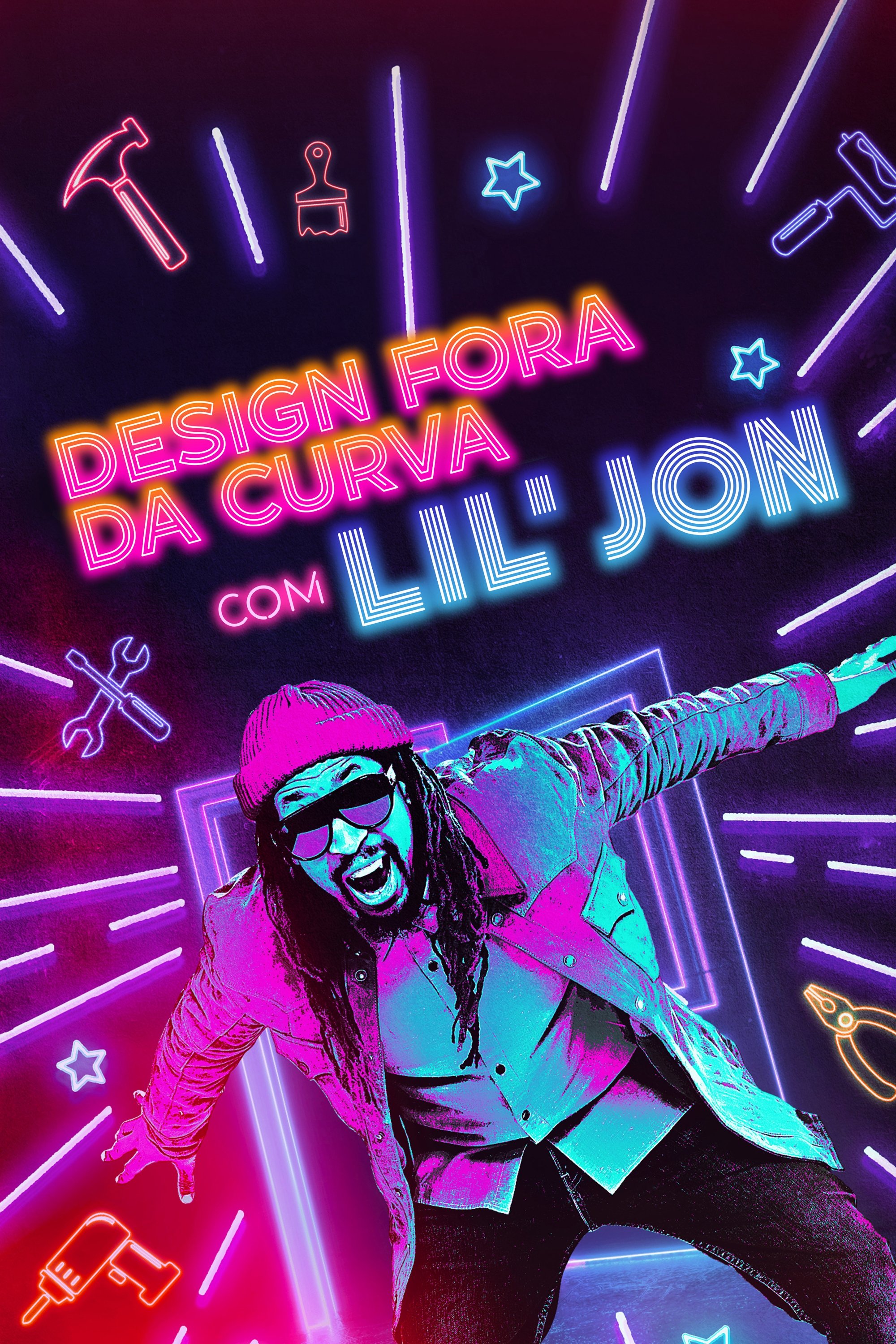 Poster de Design Fora da Curva com Lil' Jon