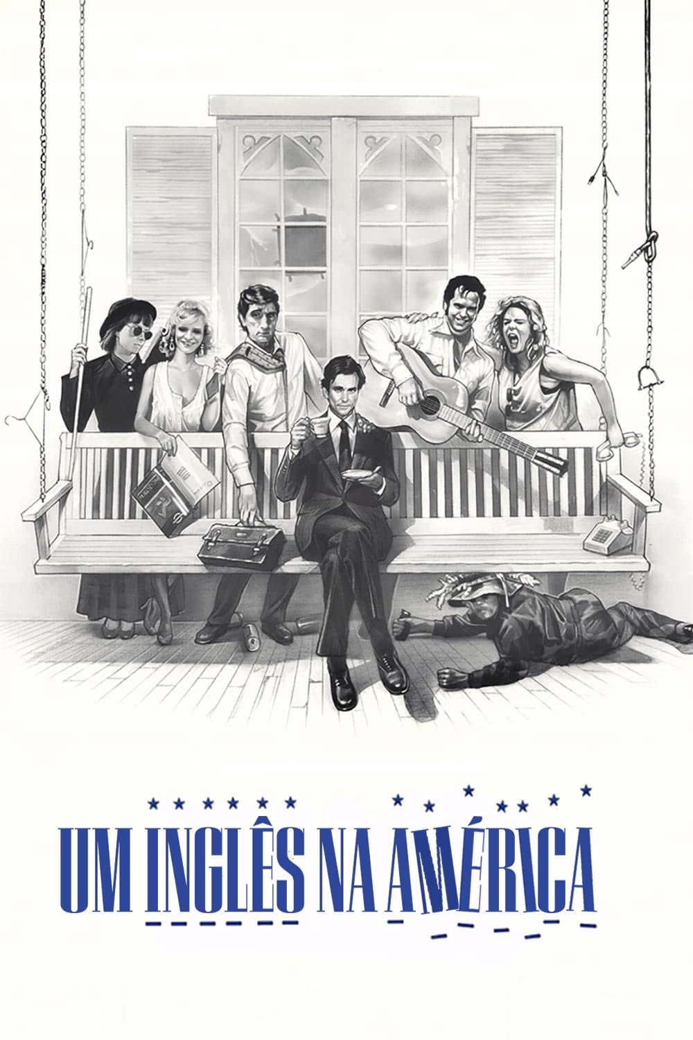 Poster de Um Inglês na América