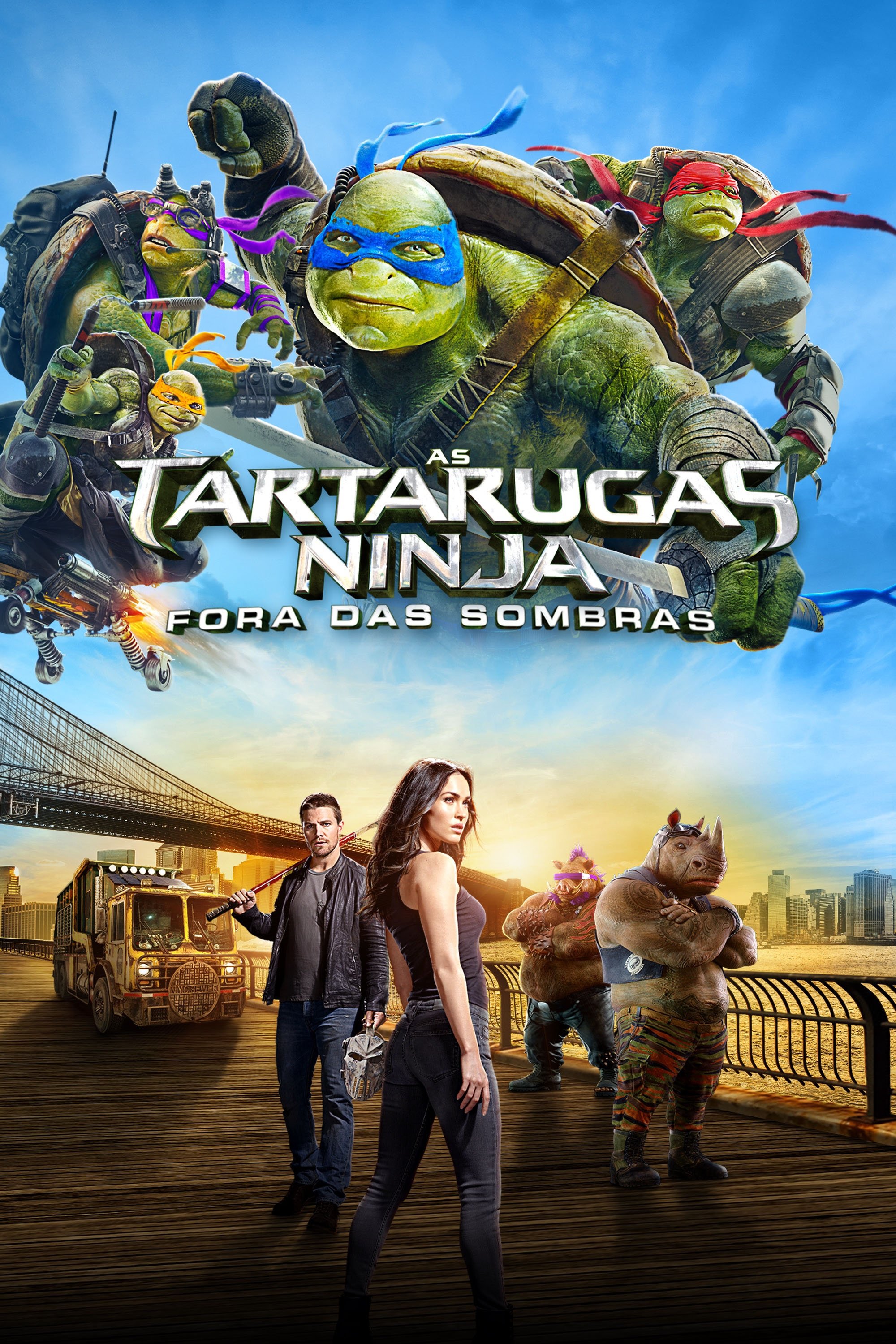 Poster de As Tartarugas Ninja: Fora das Sombras
