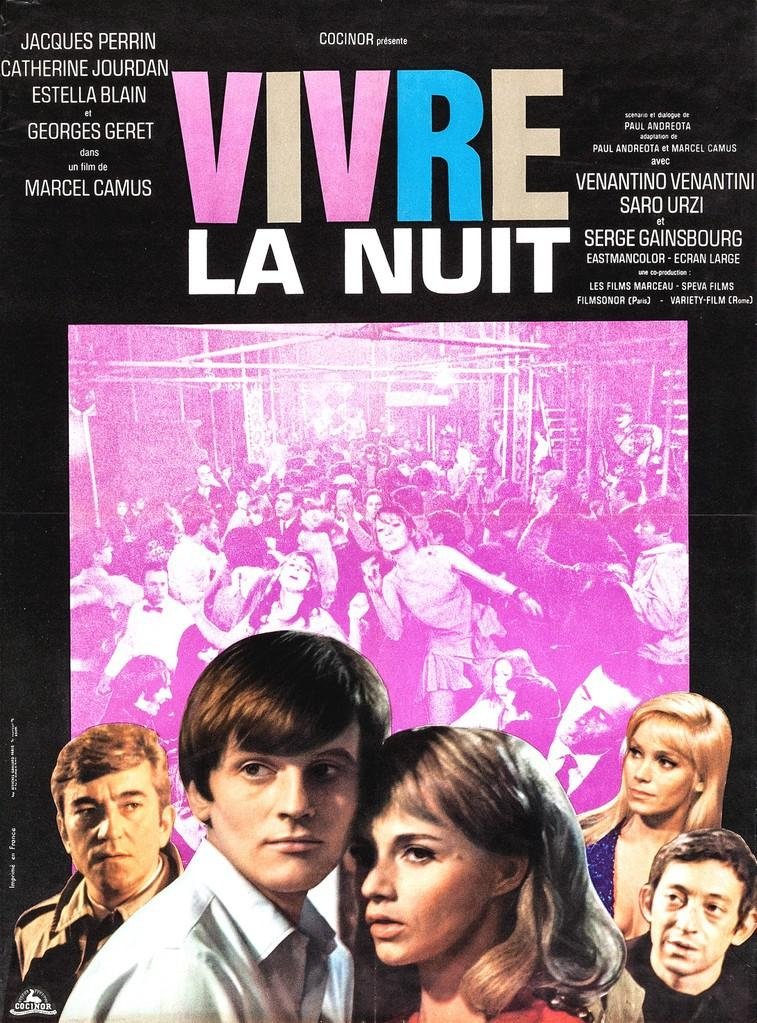Poster de Vivre la nuit