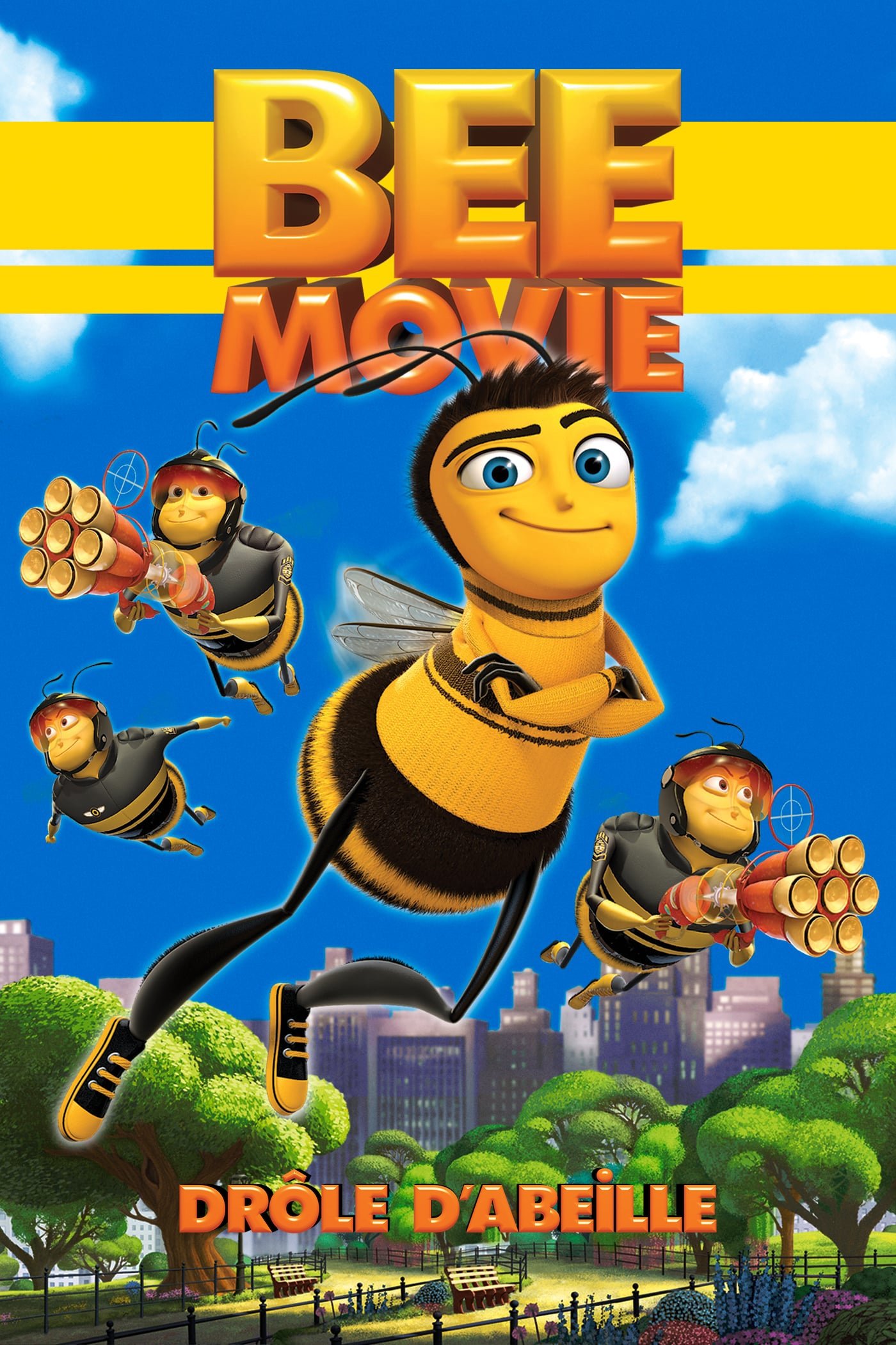 Affiche du film Bee Movie : Drôle d'abeille