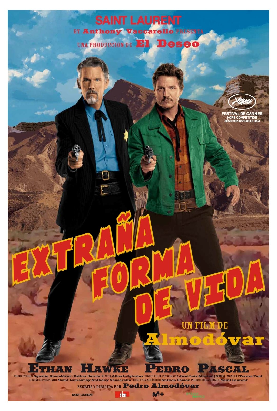 Extraña forma de vida poster Extraña forma de vida poster