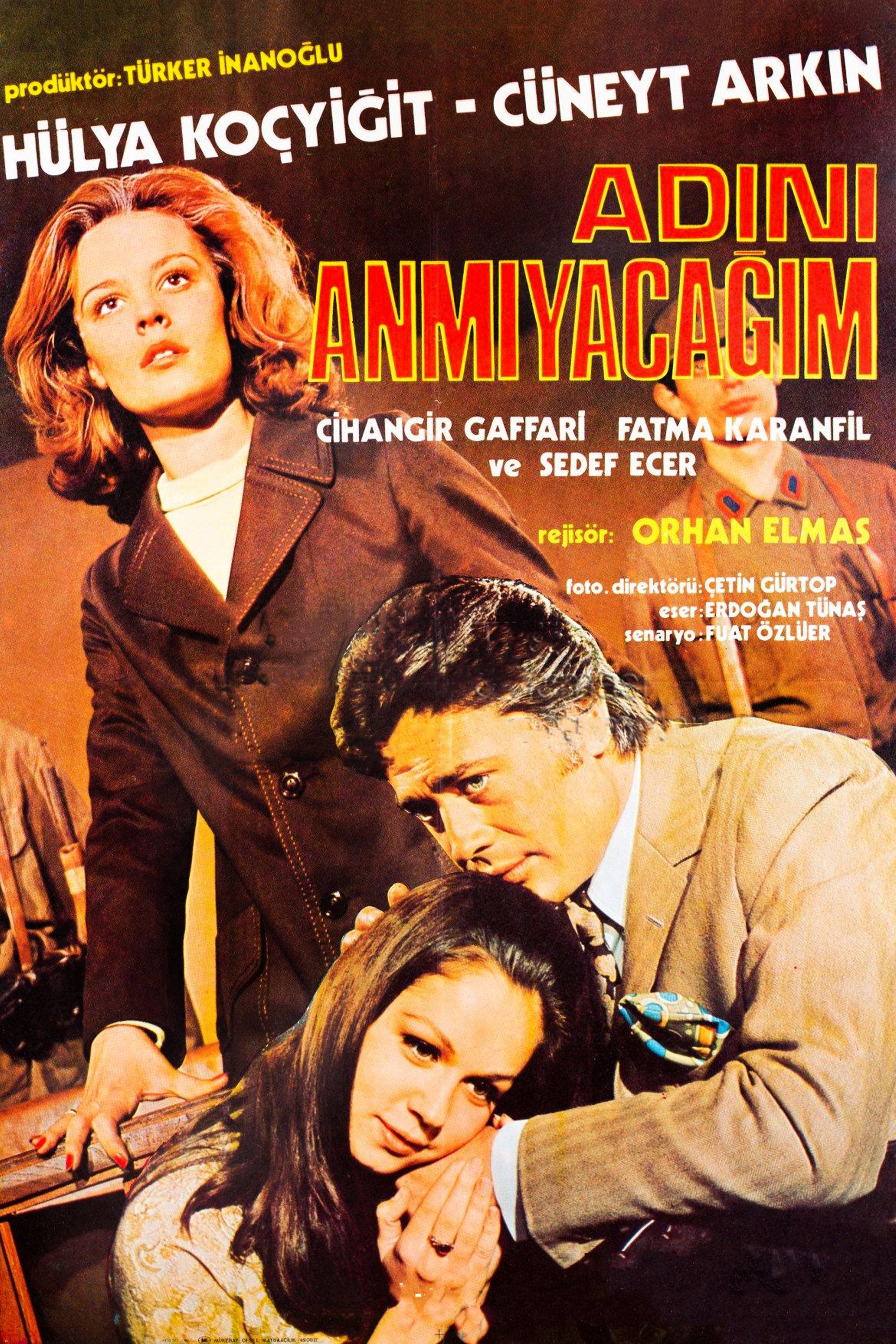 Poster de Adını Anmayacağım