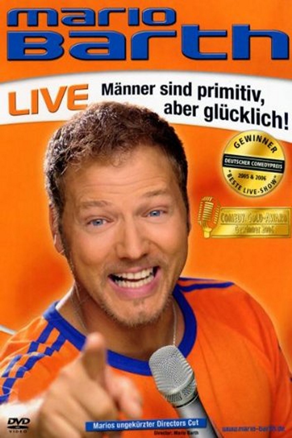 Poster de Mario Barth: Männer sind primitiv, aber glücklich!