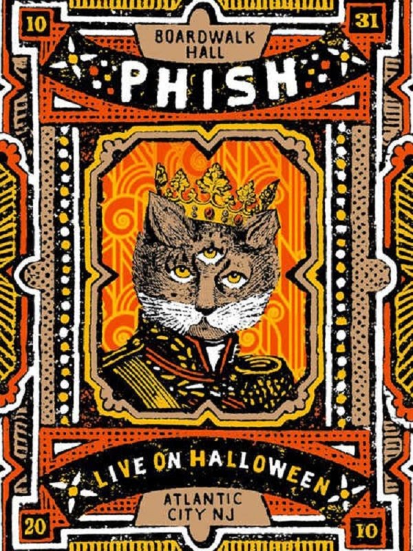 Poster de Phish: 10/31/2010 Boardwalk Hall, Atlantic City, NJ