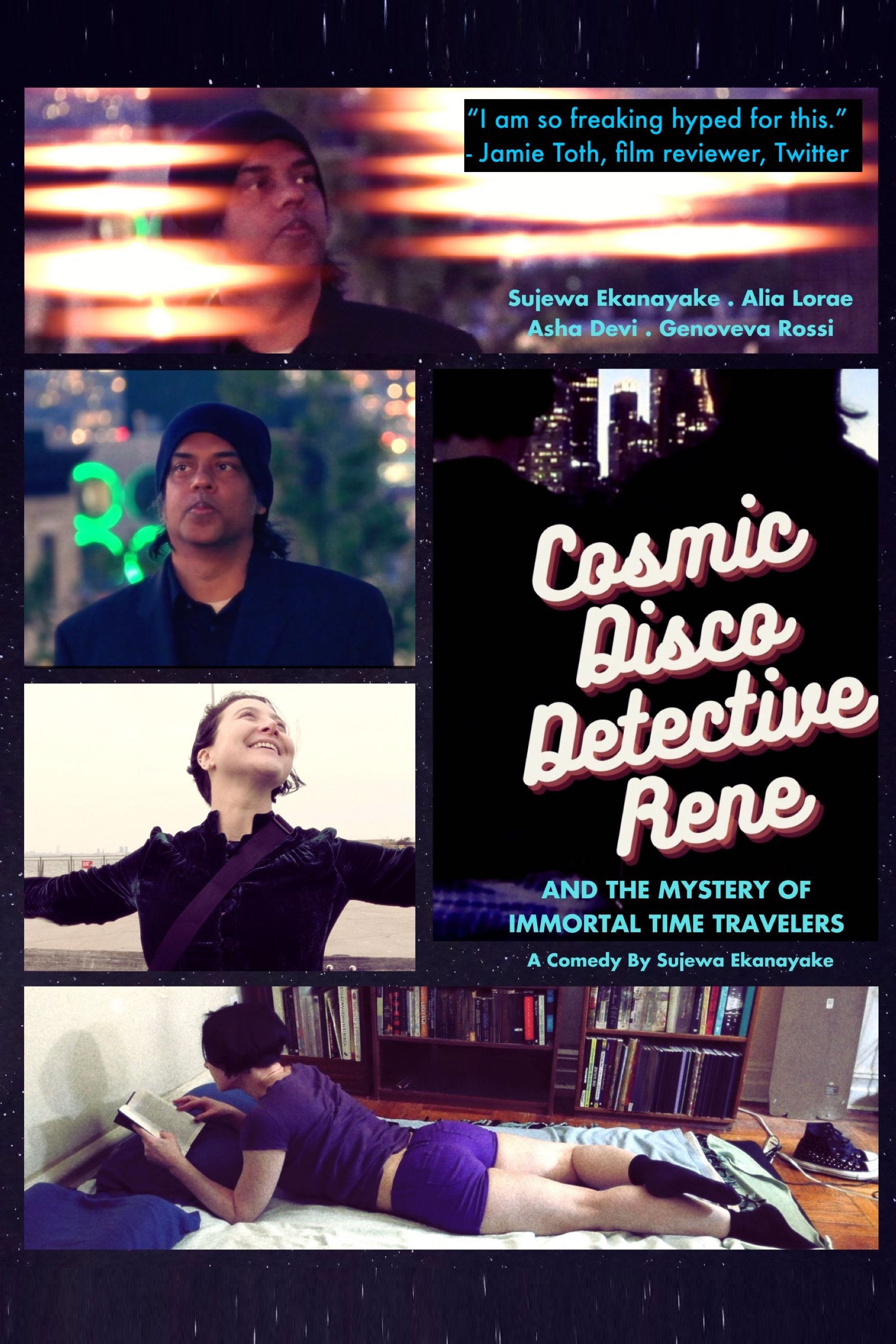 Poster de Cosmic Disco Detective Rene and the Mystery of Immortal Time Travelers