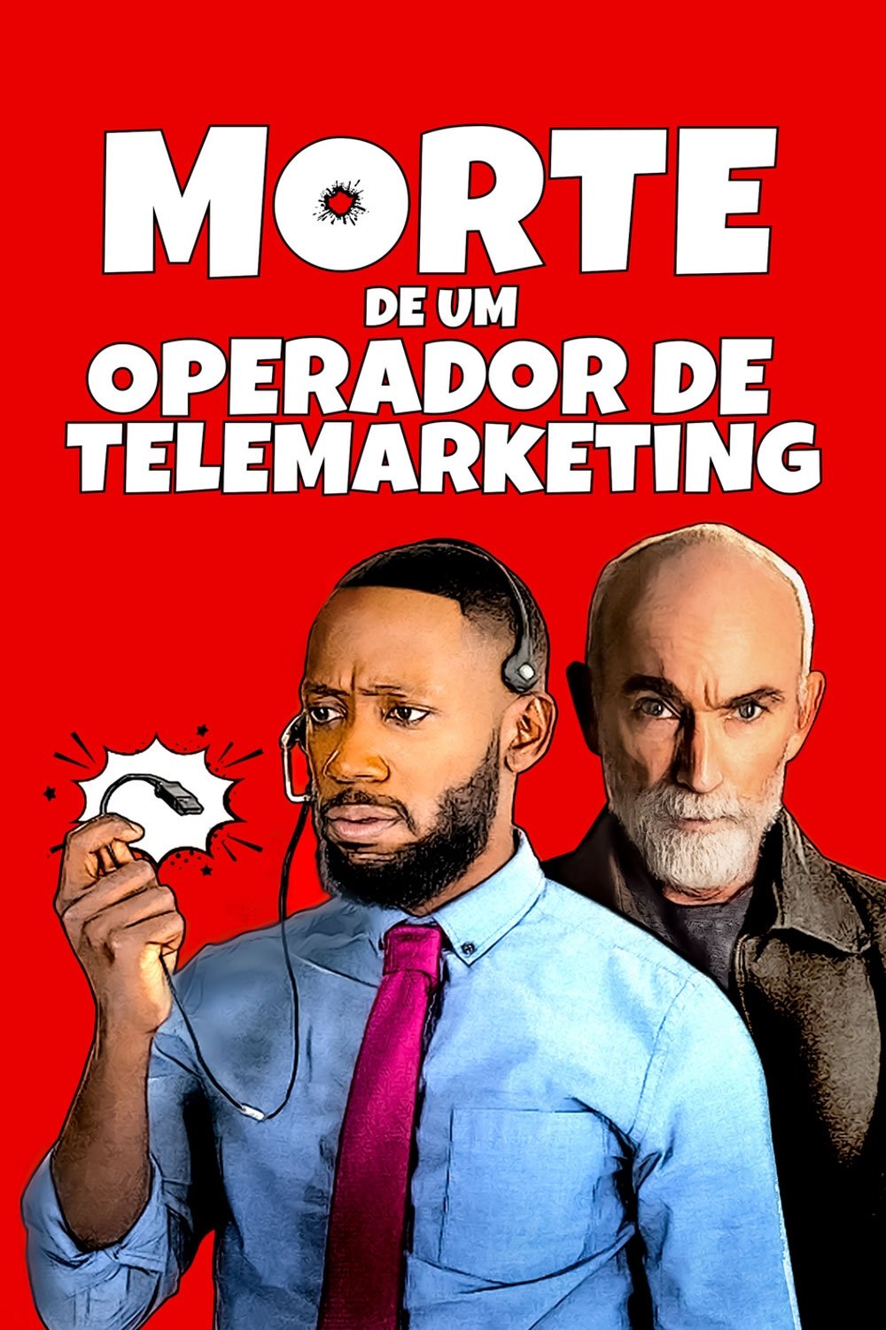 Poster de Morte de um Operador de TeleMarketing