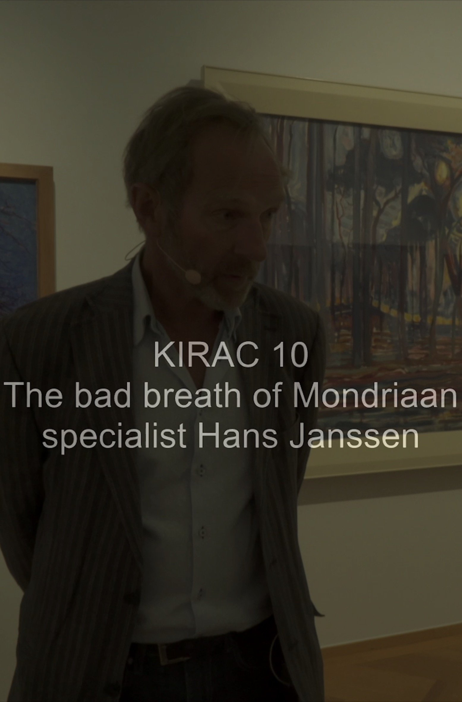 Poster de KIRAC 10: The Bad Breath of Mondriaan Specialist Hans Janssen