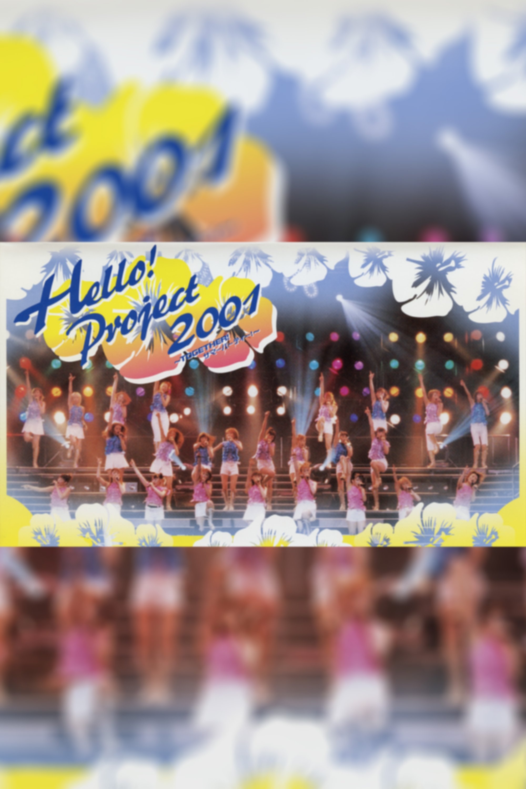 Poster de Hello! Project 2001 Summer ~TOGETHER! サマーパーティー!~