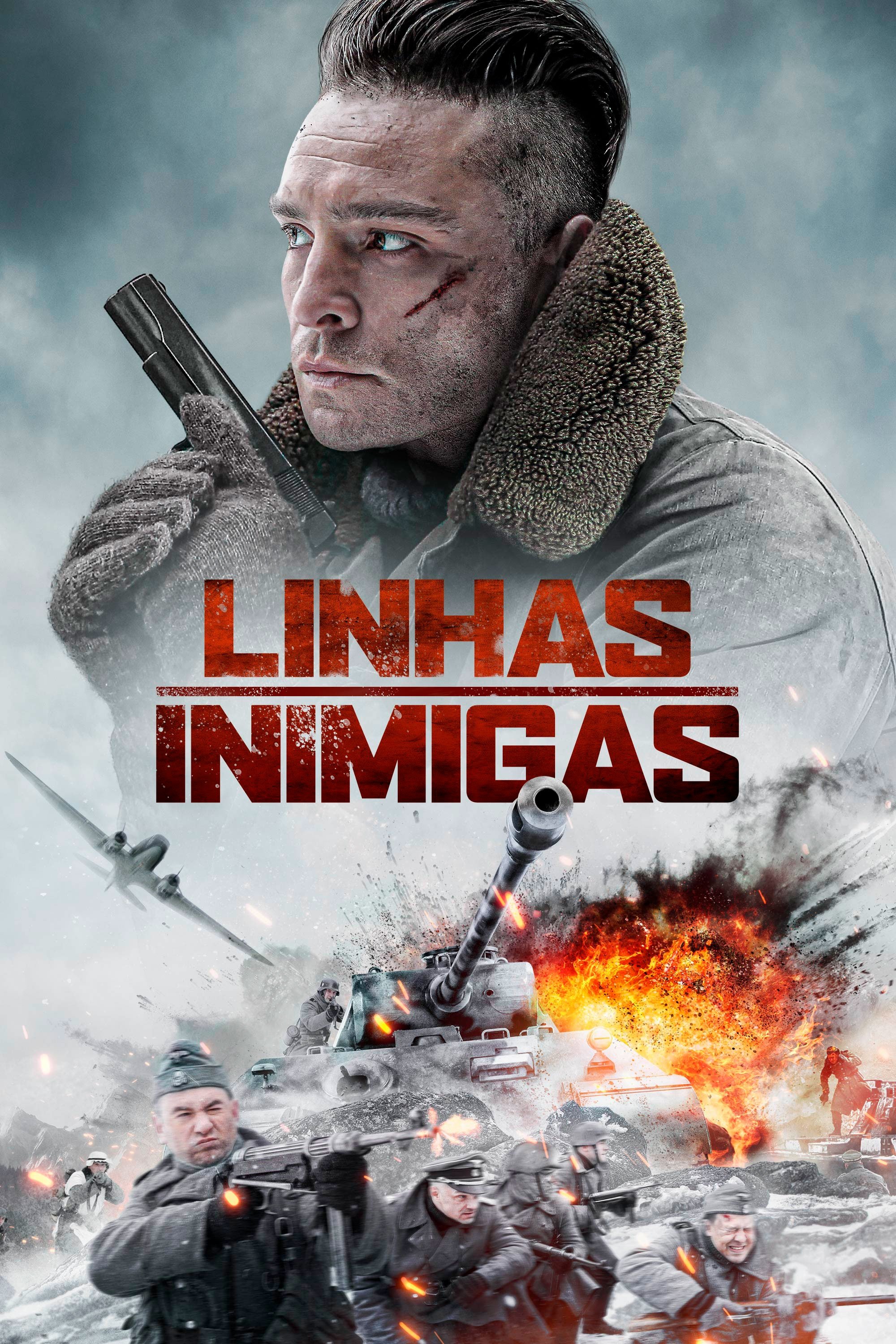 Poster de Linhas Inimigas
